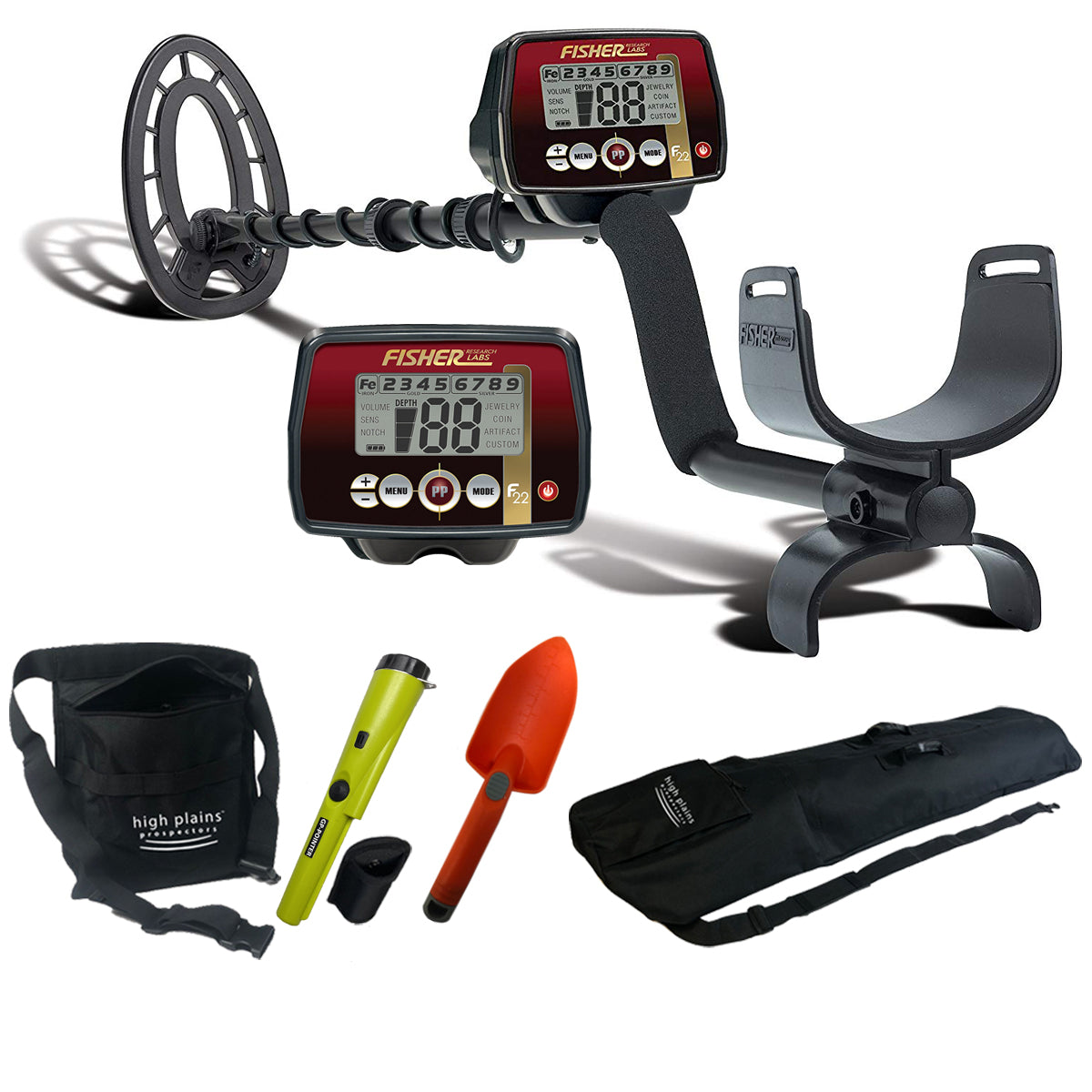 buy fisher accessory bundle F11 Metal Detector Edge Technology Fisher F44 Weatherproof Metal Detector