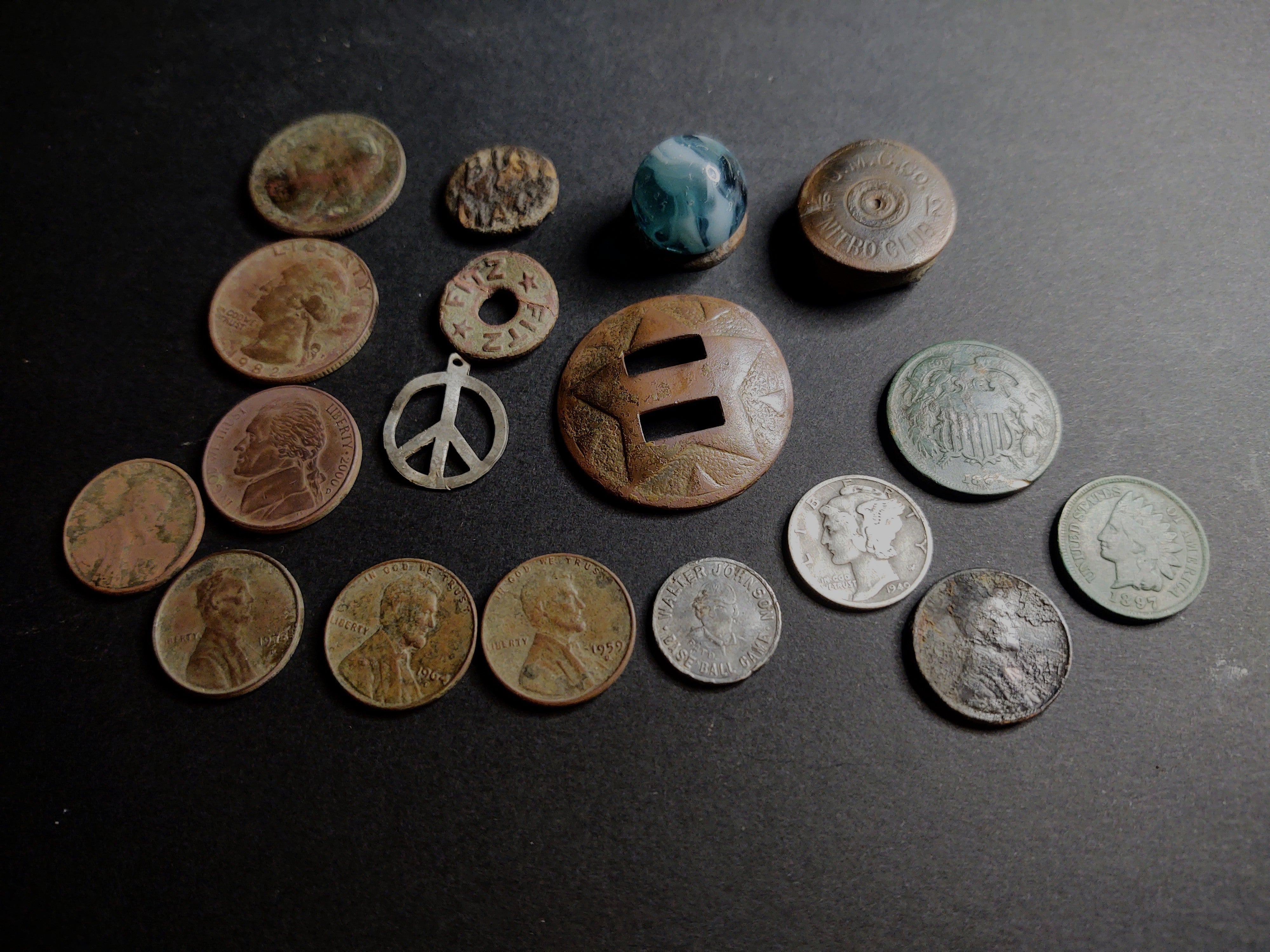 Mine Lab Equinox 800 Metal Detector Does Not Stop Producing Good Finds for Kansas City Metal Detectorist.  Nor does he.