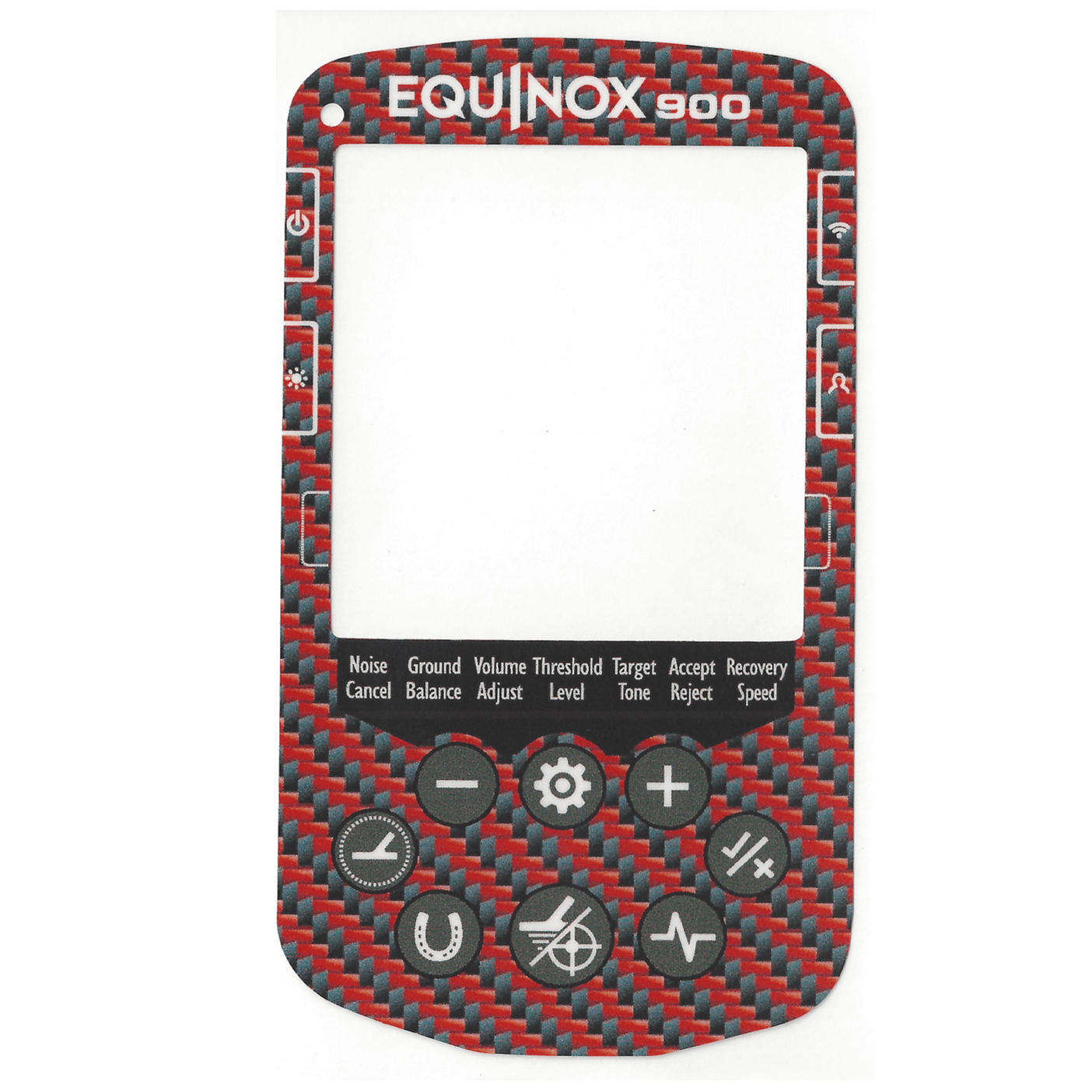 Metal Detector Keypad Stickers