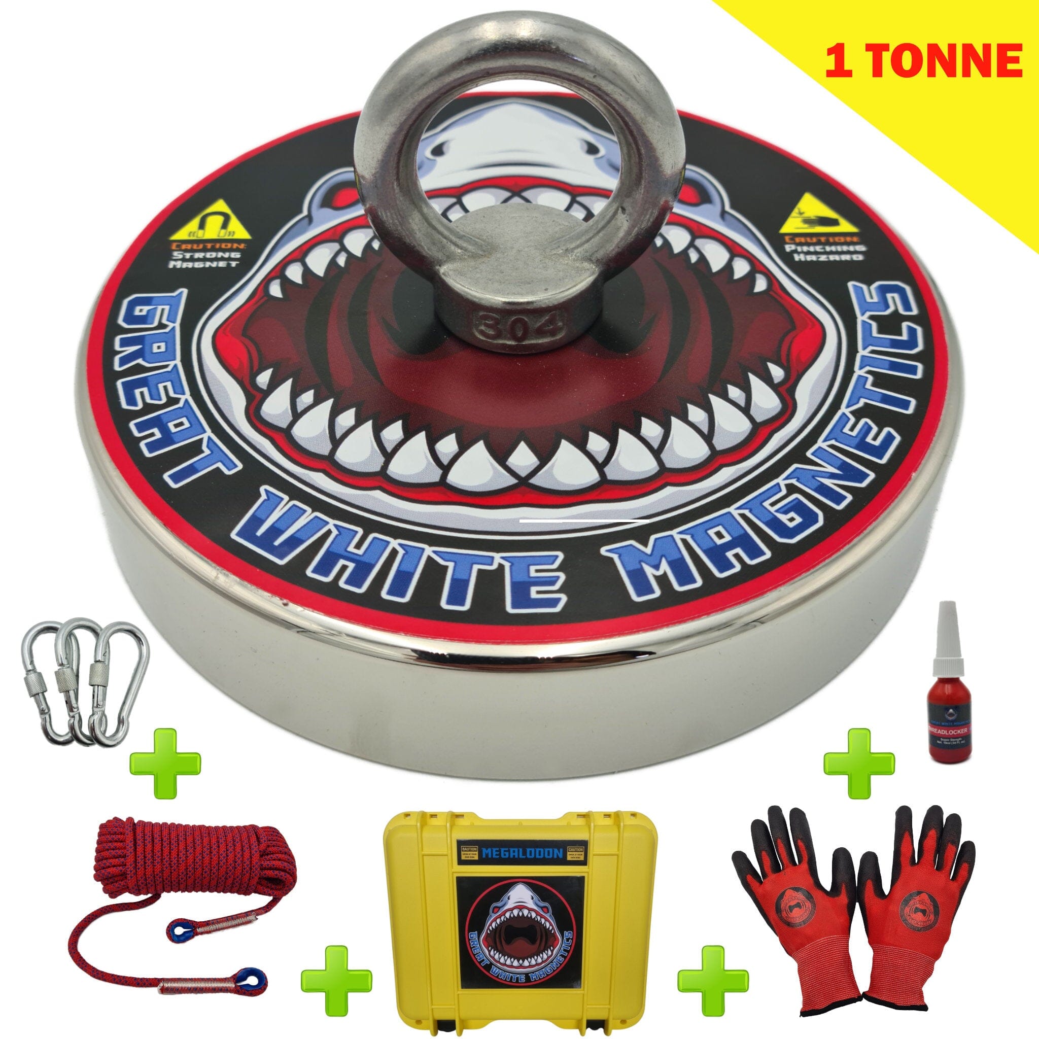 Megalodon - 1 Ton Expert Magnet Fishing Kit