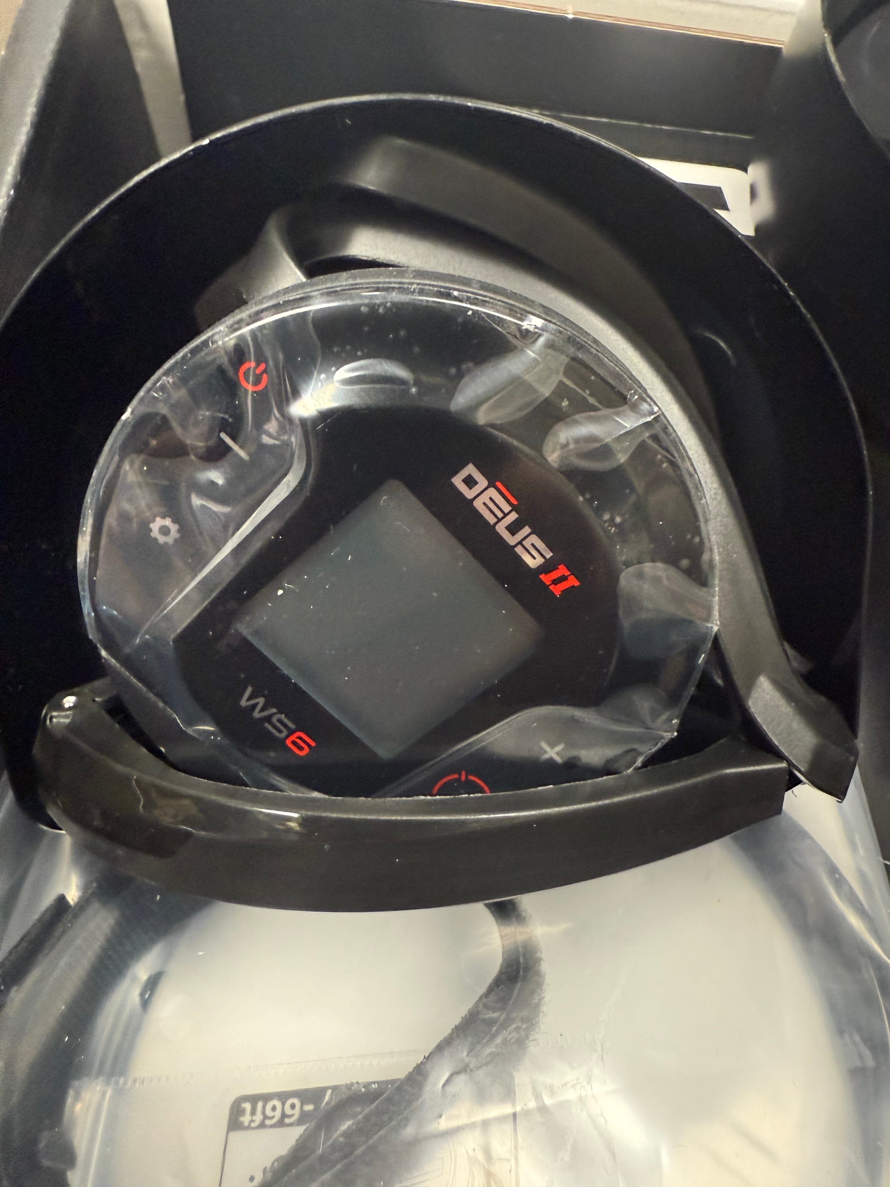 Open-Box XP DEUS II Waterproof Metal Detector – 13" x 11" FMF Coil, Remote & WS6 Backphones