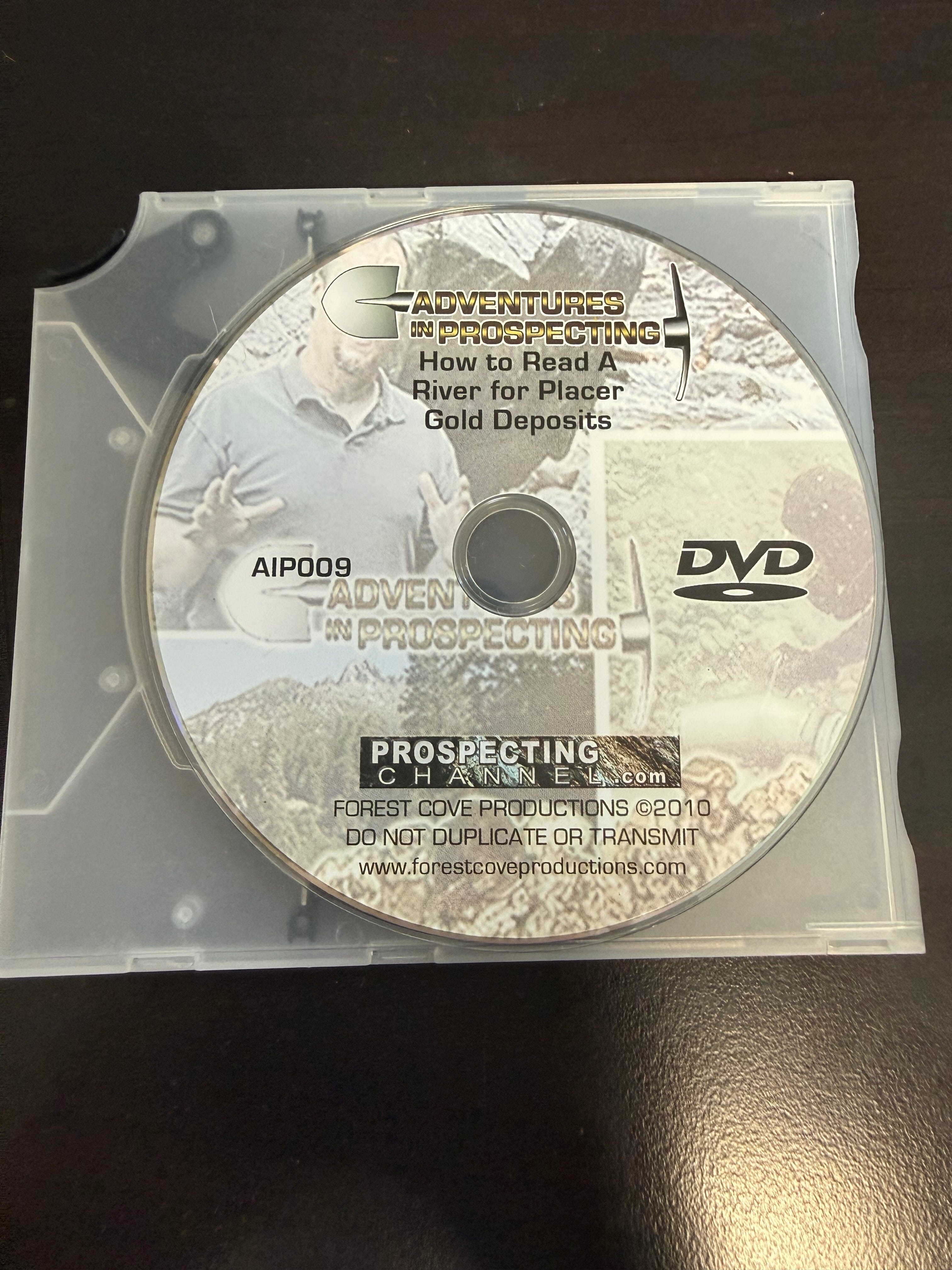 How to Read a River for Placer Gold Deposits DVD
