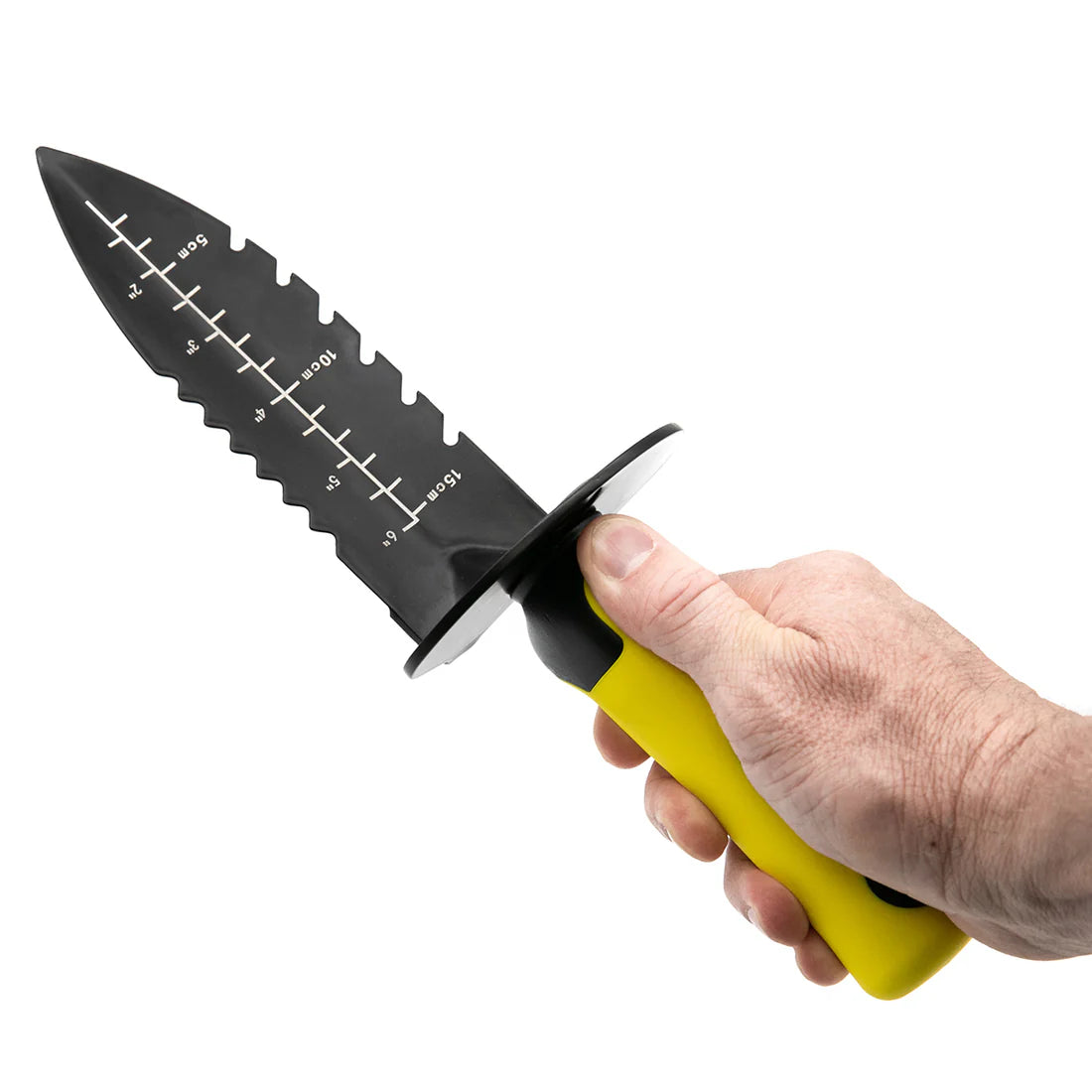 Metal Detecting Digging Tool With Yellow Handle
