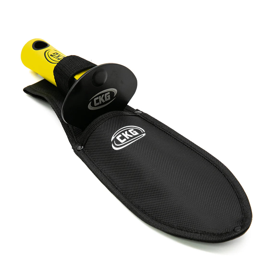Metal Detecting Digging Tool With Yellow Handle