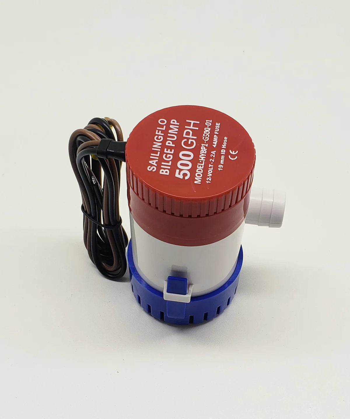 500 GPH Pump - Battery Clips Sold Separately