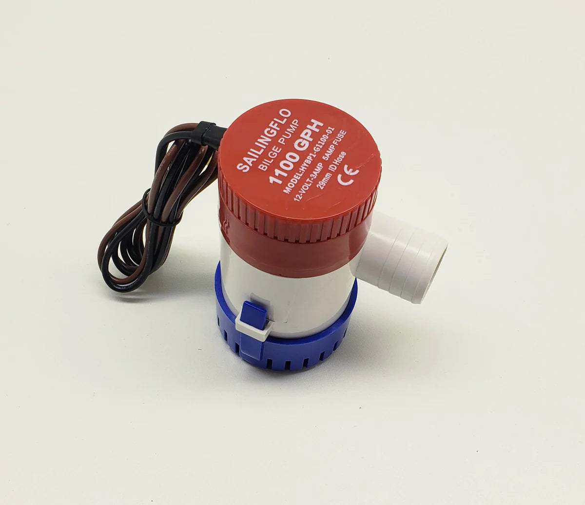1100 GPH Pump - Battery Clips Sold Separately
