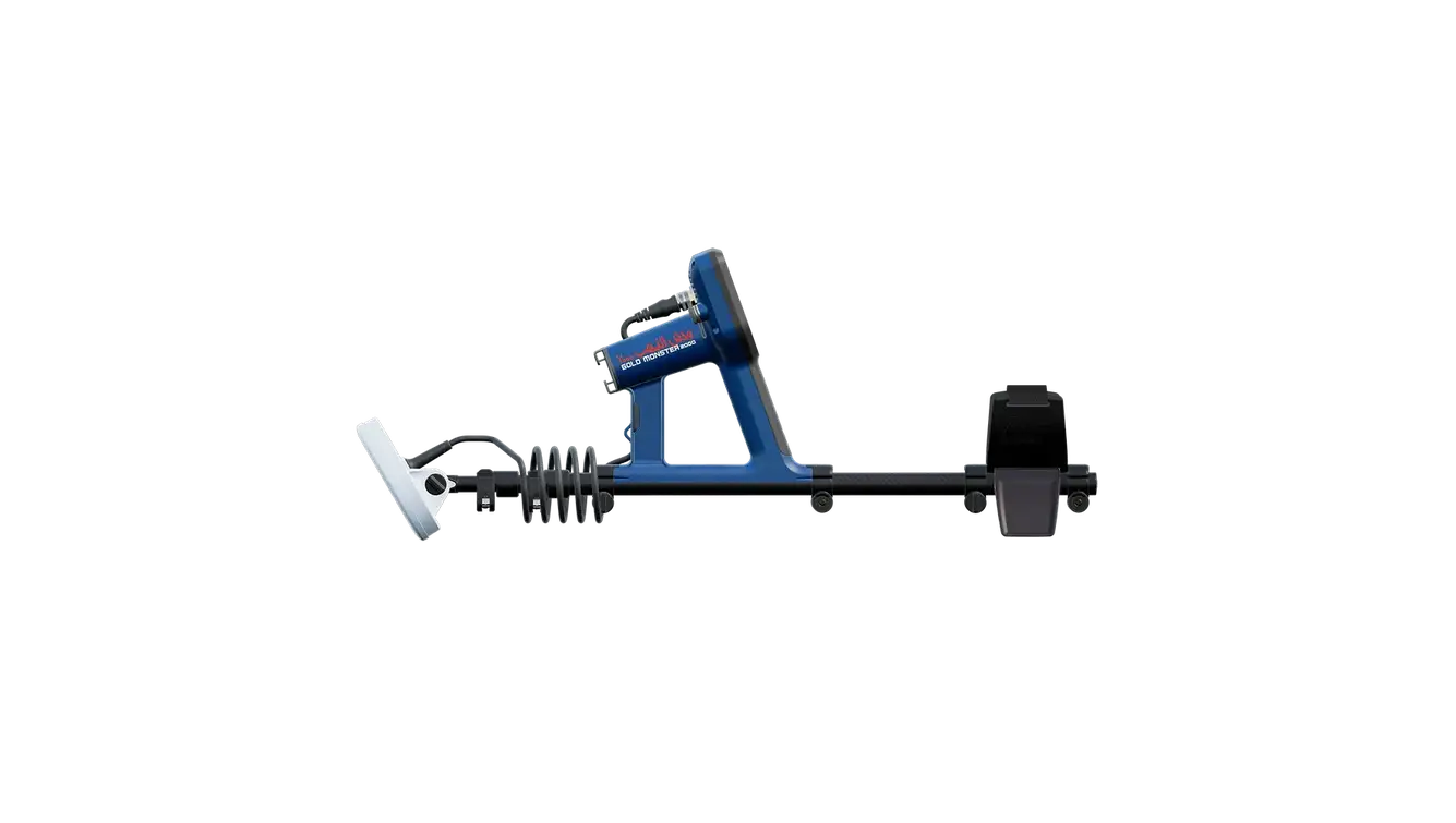 Minelab Gold Monster 2000 Metal Detector 2 Coil Combo Package – Includes 5" & 10" Coils