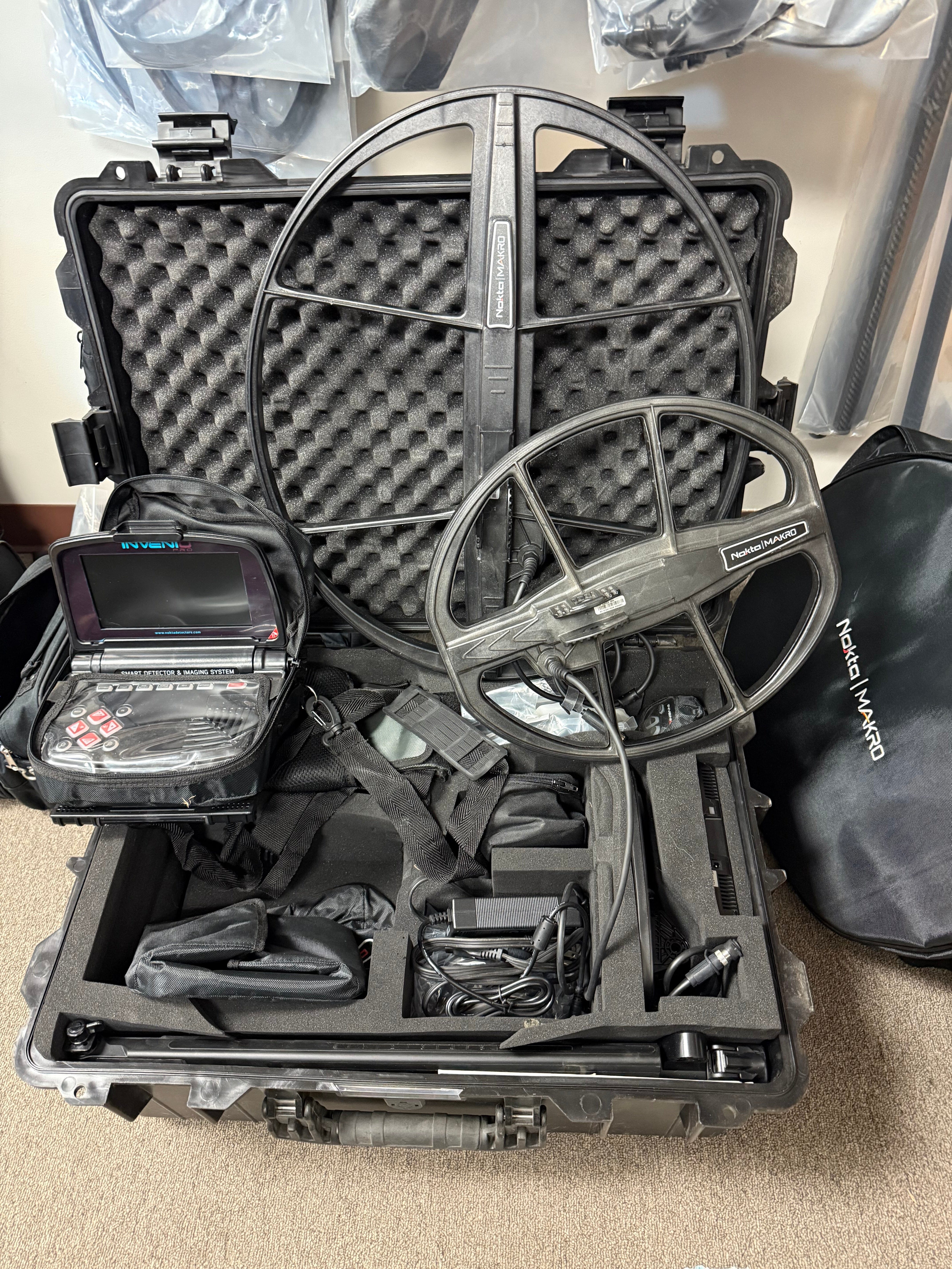 XP DEUS II Metal Detector with 9 inch FMF Coil, Remote & WS6 ST Headph ...