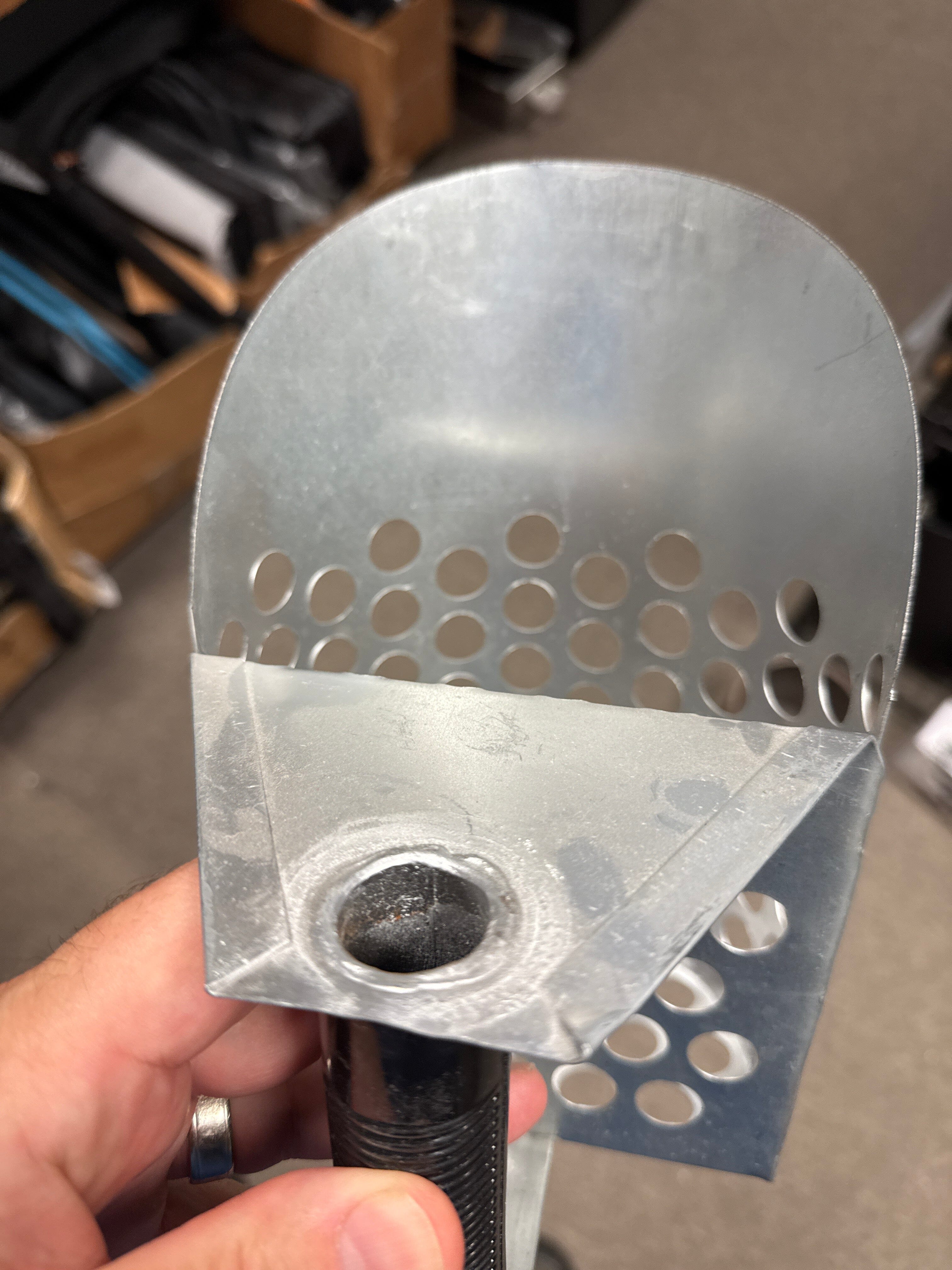 Lightweight Metal Sand Scoop – Generic (Used/Demo Units)