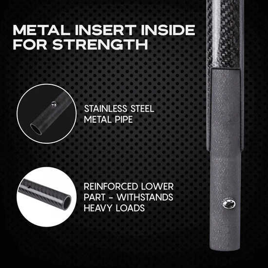 Blue Universal Carbon Fiber Travel Handle