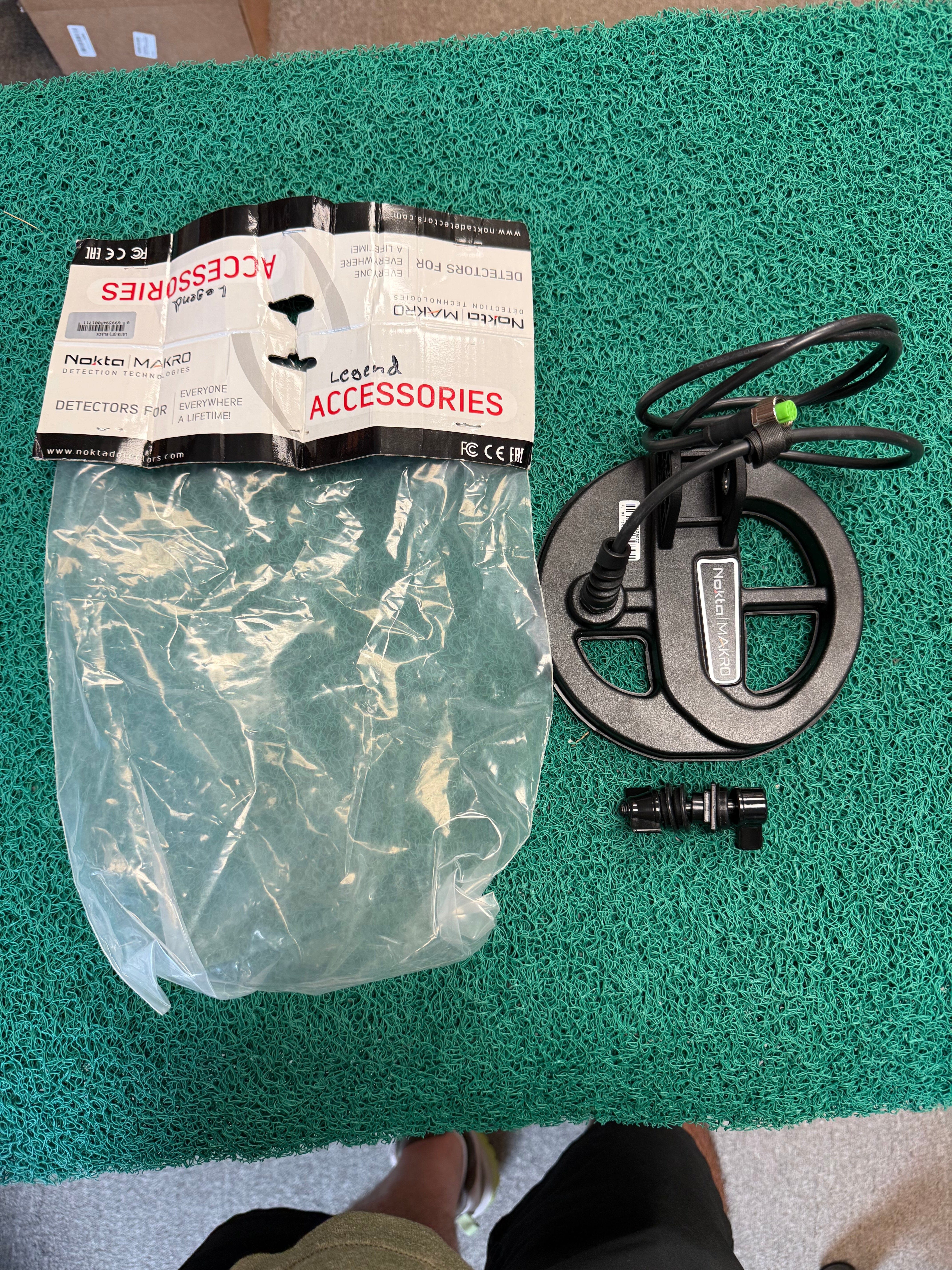 Nokta Legend LG15 6" Search Coil with Cover – Unused Return, Damaged Packaging