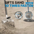 11x7 Stainless Steel CKG Sand Scoop