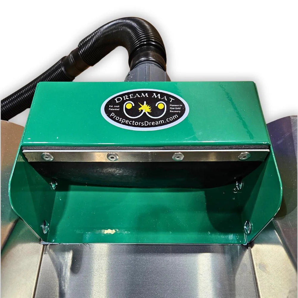 8X35 Power Sluice Box Kit with Dream Mat + 18" leg Kit