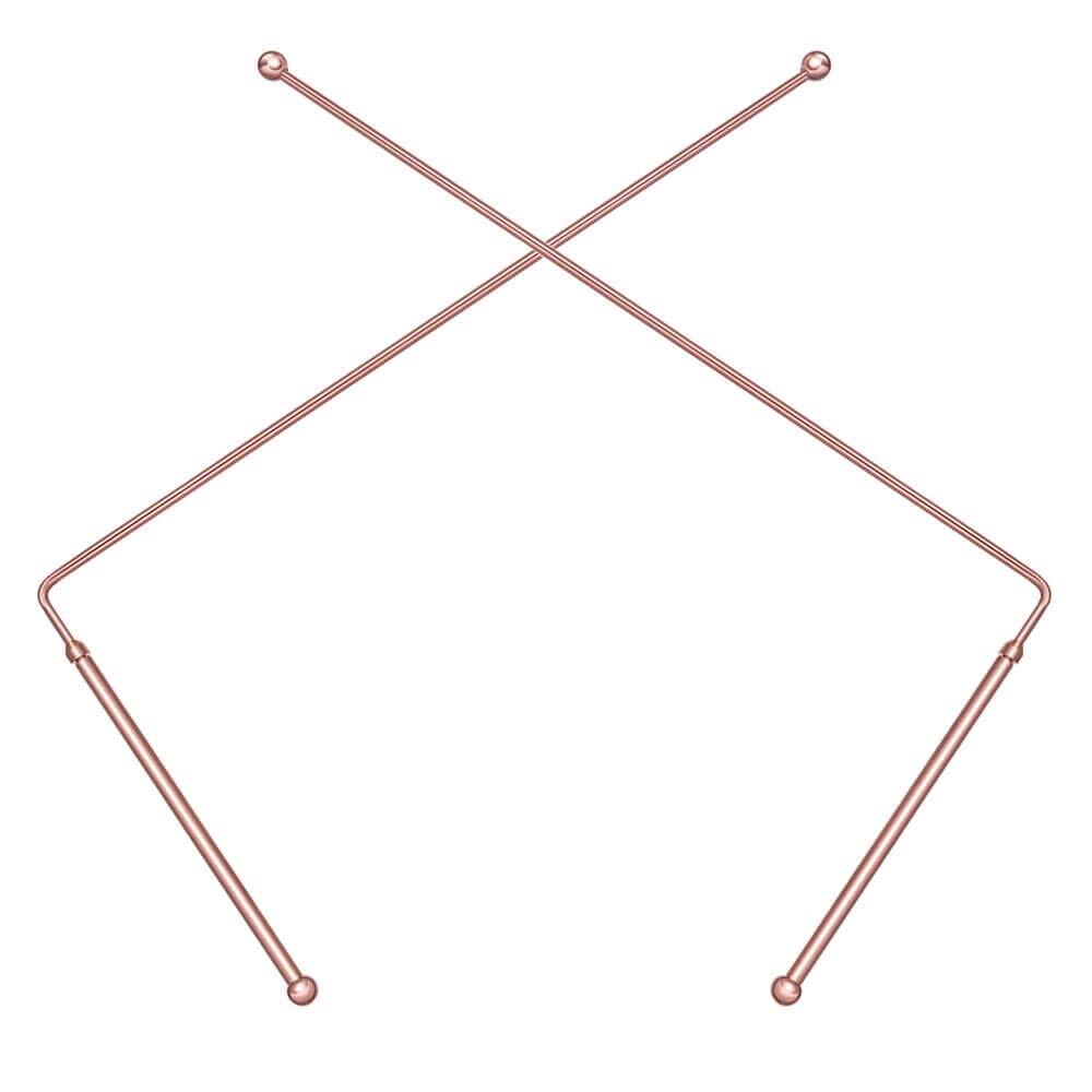 Copper Dowsing Rods - Traditional Water Witching & Treasure Hunting Set (2 Pack)