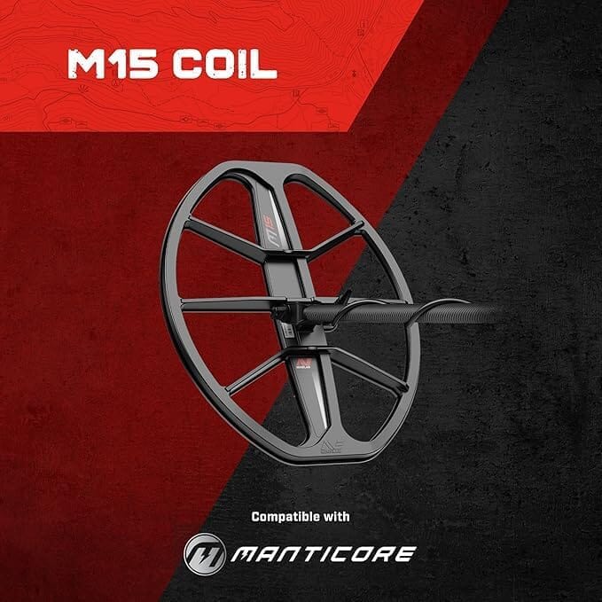 Minelab Manticore M8 and M15 Coil Bundle