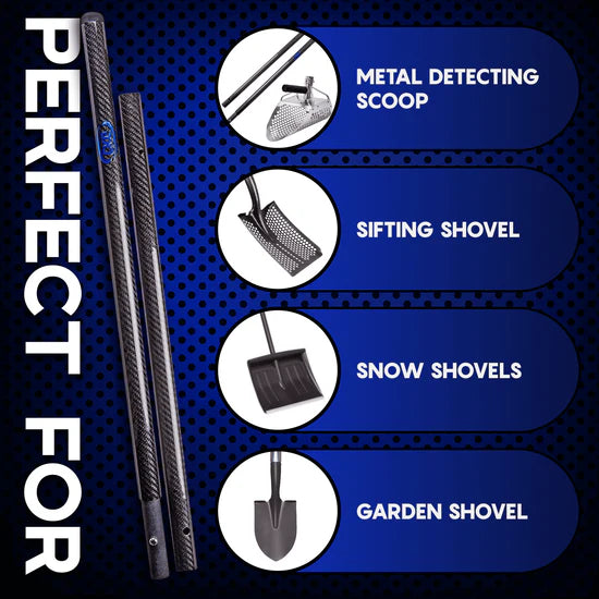 Blue Universal Carbon Fiber Travel Handle