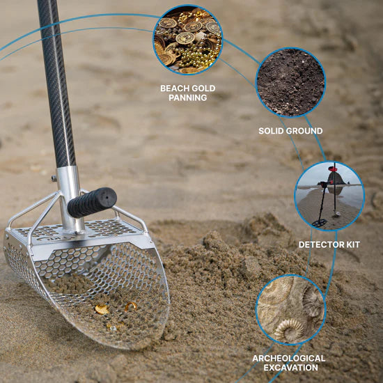 11x7 Stainless Steel CKG Sand Scoop