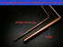 Spirit Hunter Copper Dowsing Rods - Paranormal Investigation Set with Bag