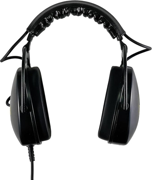 Thresher Headphones for Minelab – Black Ear Cups – High Plains