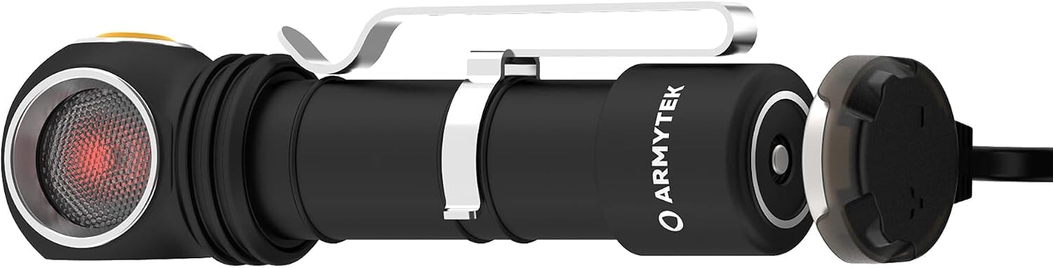 Armytek Wizard C2 WR Magnet USB White & Red Rechargeable Headlamp
