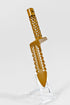 Motley Grass Knife (Sheath Not Included) Gold