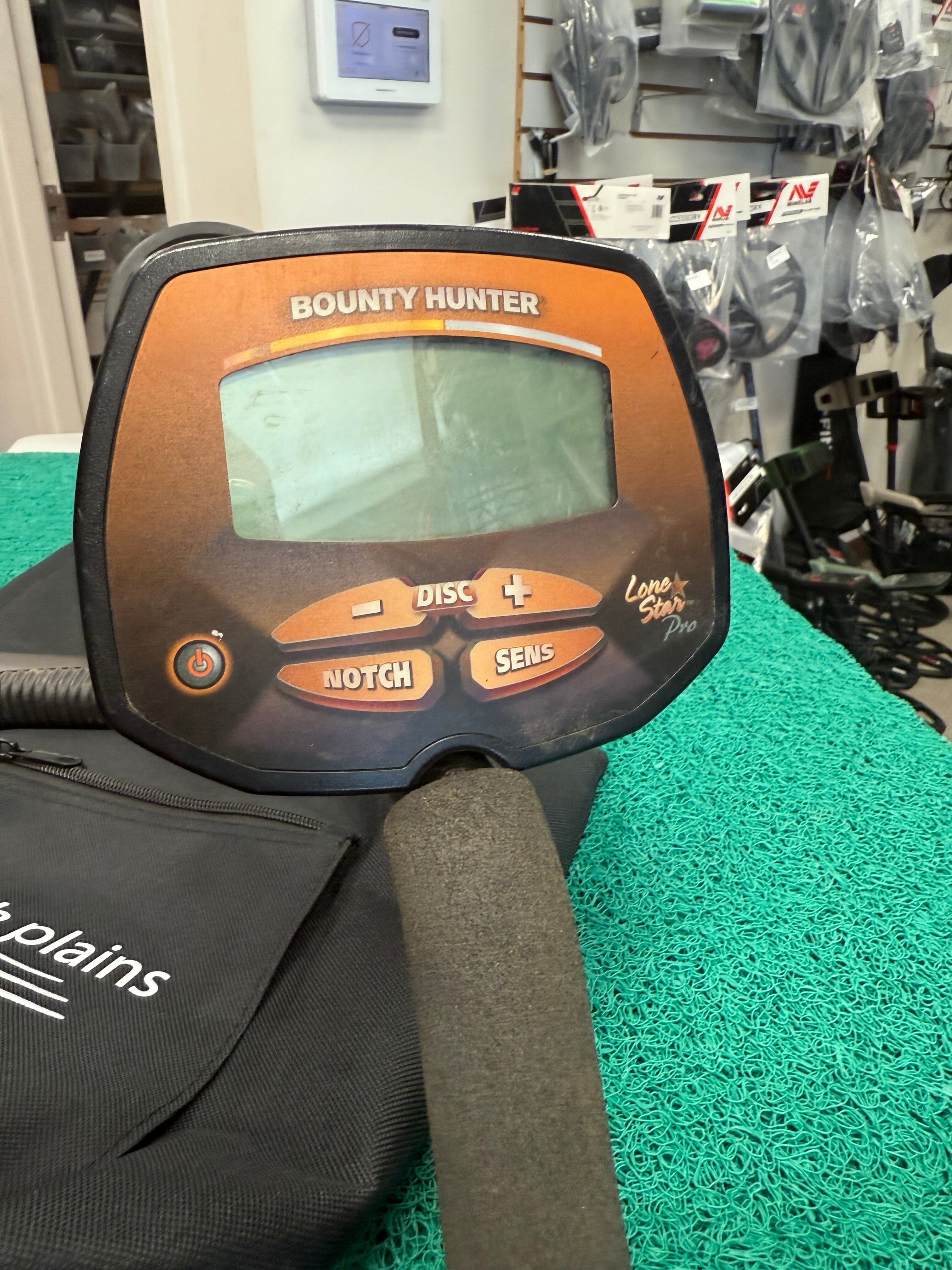 Bounty Hunter Lone Star Pro Metal Detector with Pointer – Used