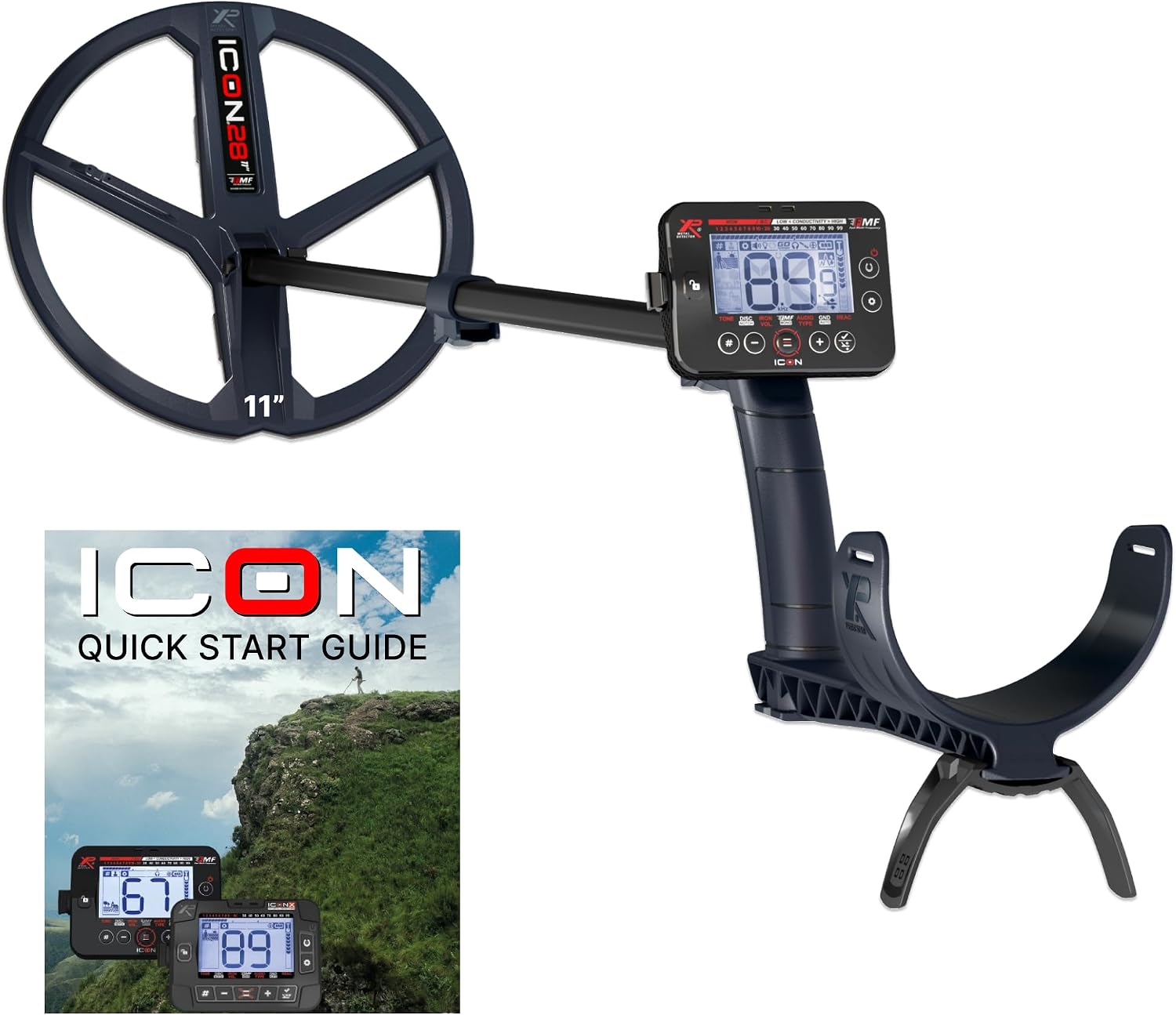 XP ICON Metal Detector with 11" FMF Coil