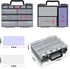 Coin Collection Storage Case with 46mm Coin Capsules, Foam Gaskets & Currency Sleeves | Complete Coin Organizer Kit