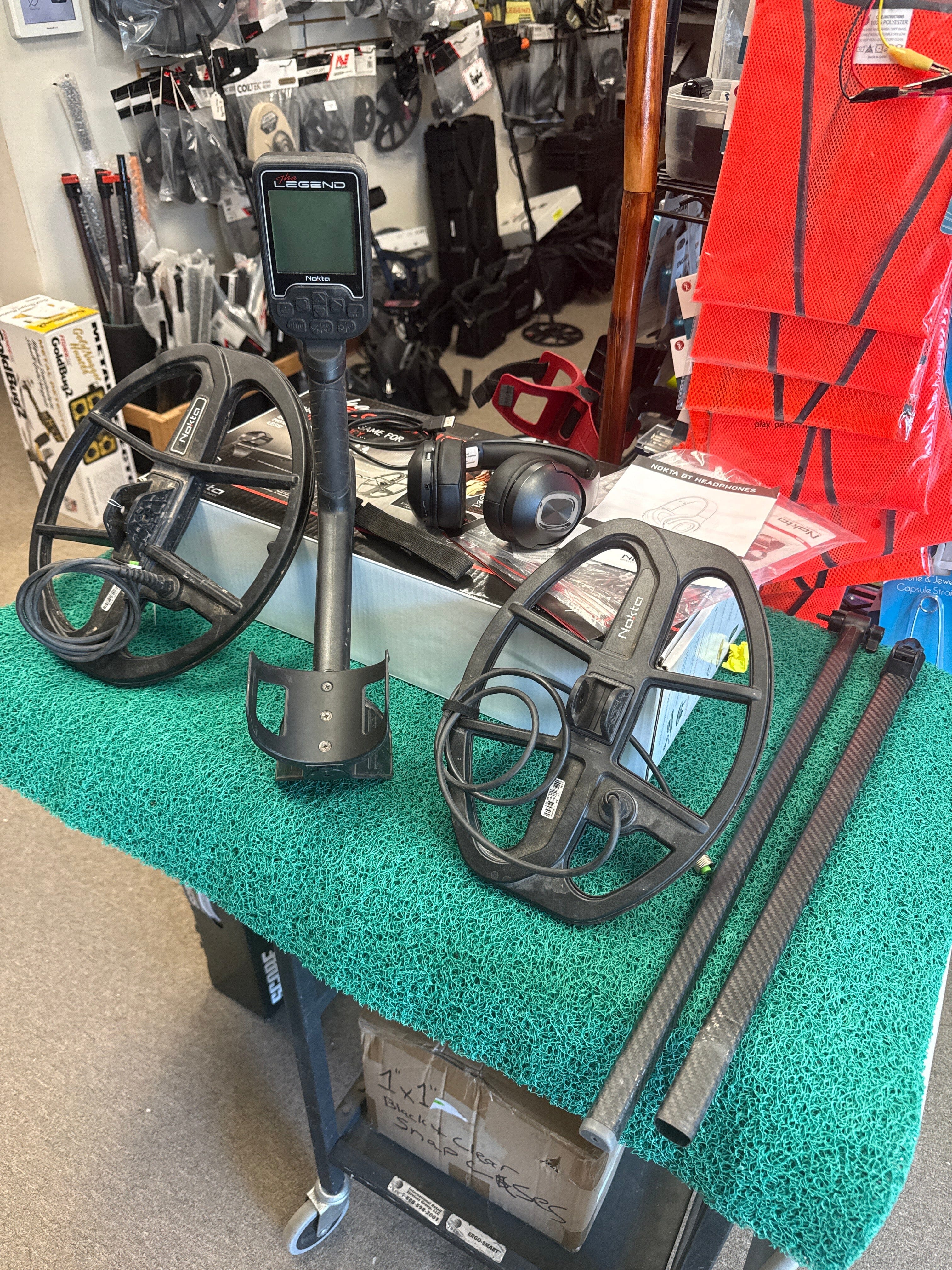 Nokta Legend - Used Trade-In Package - 2 Coils + Headphones