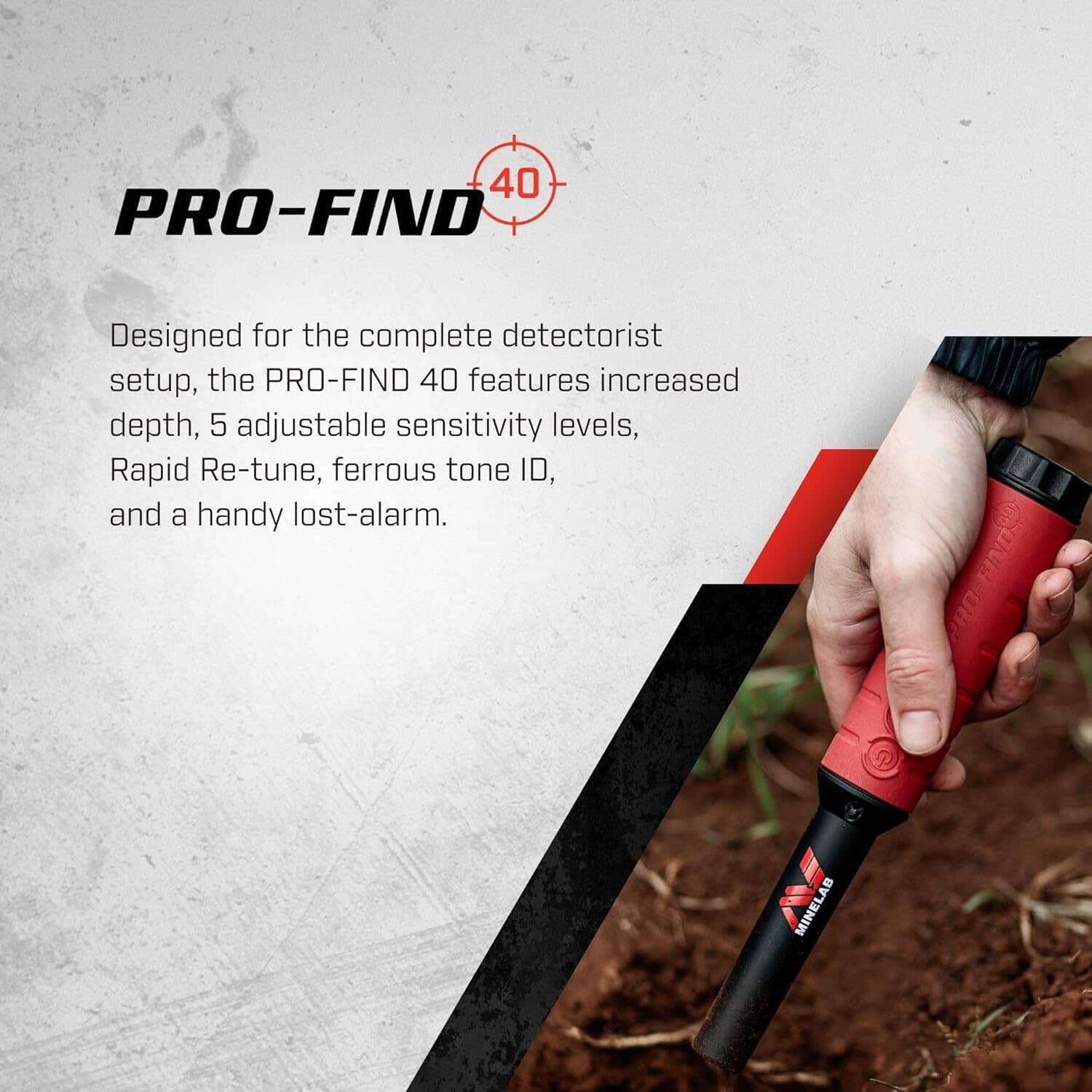 Minelab MANTICORE + PRO-FIND 40 + Backpack Bundle