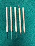 Subterrix 5-Piece Coin Cleaning Pencil Set – Precision Tools for Coin & Relic Restoration