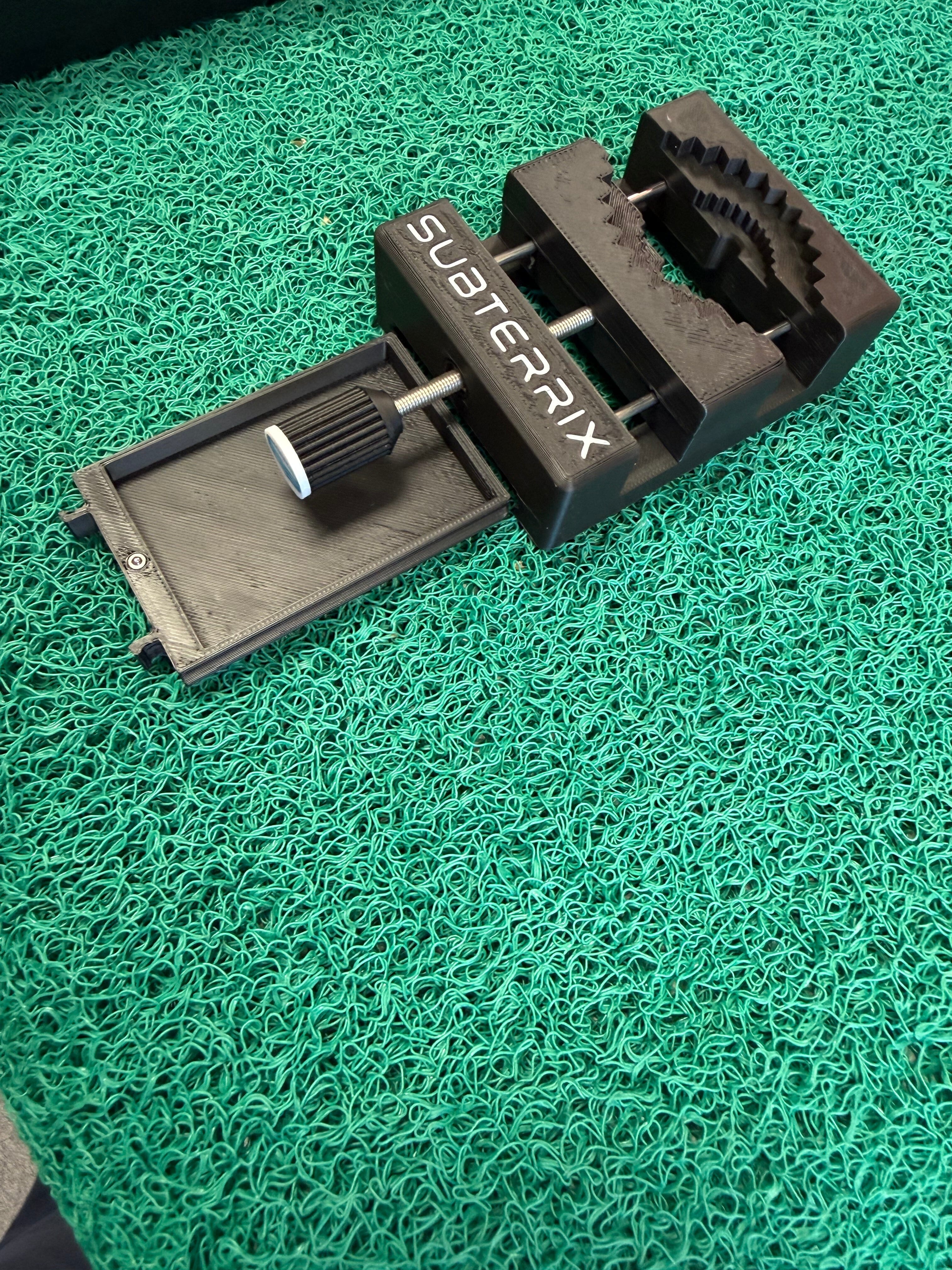 Subterrix Coin Vice – Secure Precision Holder for Coin Cleaning & Relic Restoration