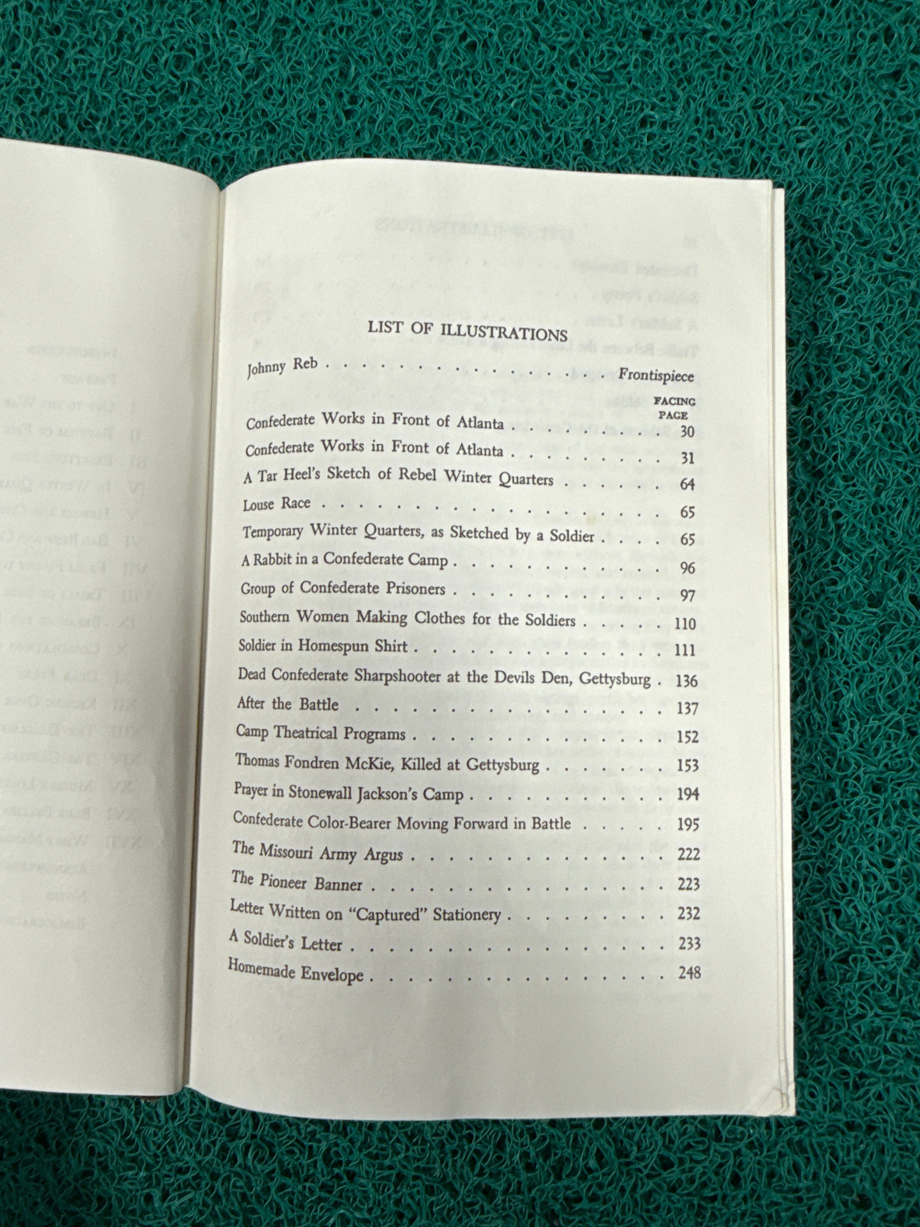 The Life of Johnny Reb (Used)