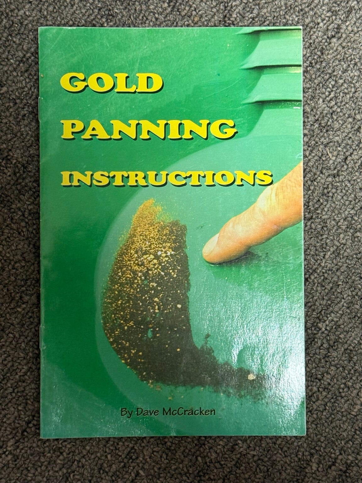 Gold Panning Instructions by Dave McCracken front cover