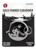 Gold Panning Stainless Steel Carabiner with Split Ring Dia 2" x 2"