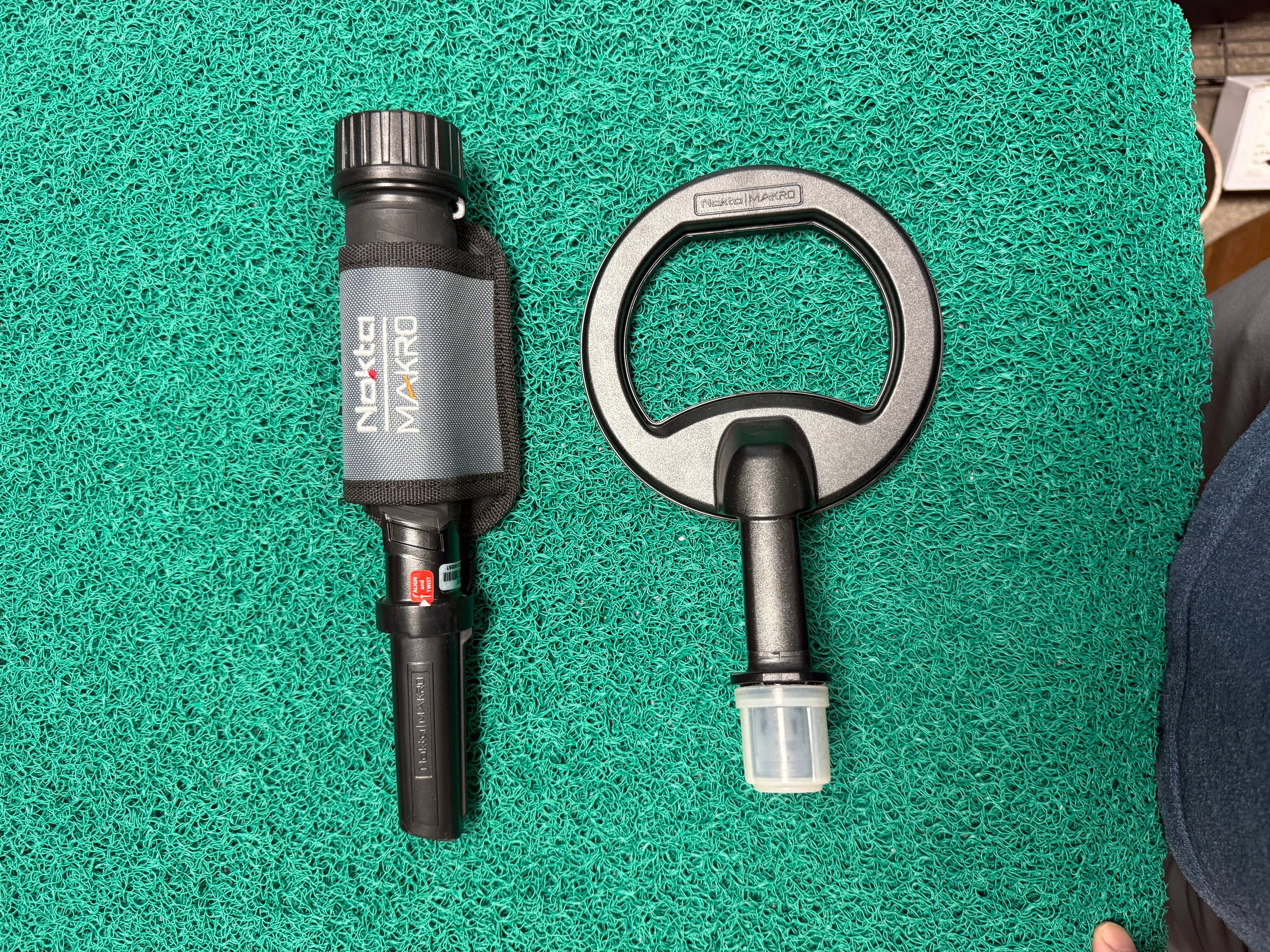Used Nokta PulseDive Pinpointer with 4" Diving Coil – Unused Return (No Box)