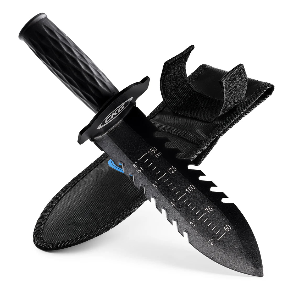 Metal Detecting Digging Tool With Black Handle