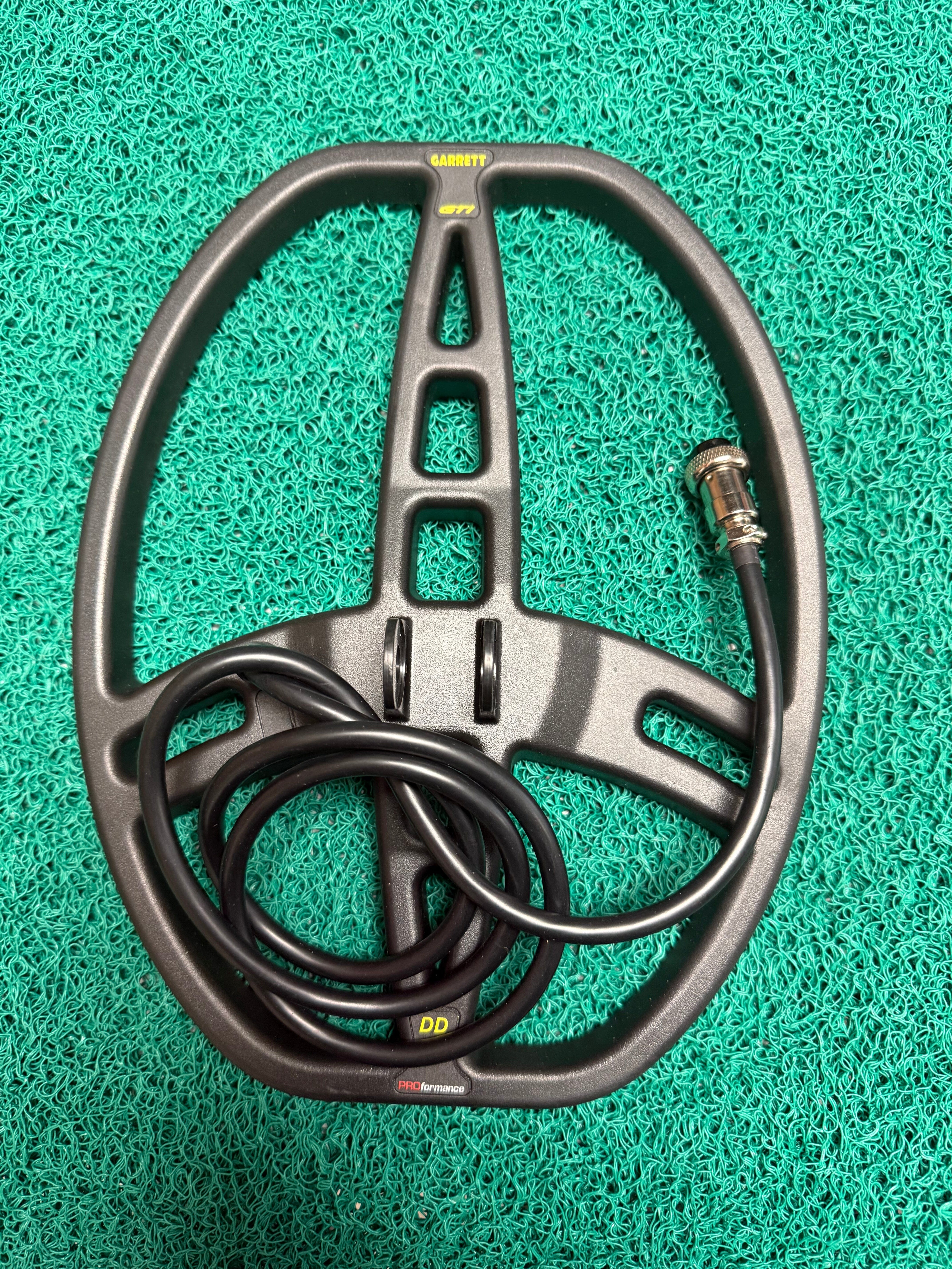 New Old Stock Garrett GTI 8.5" x 11" Double-D Search Coil (Part #2222200)