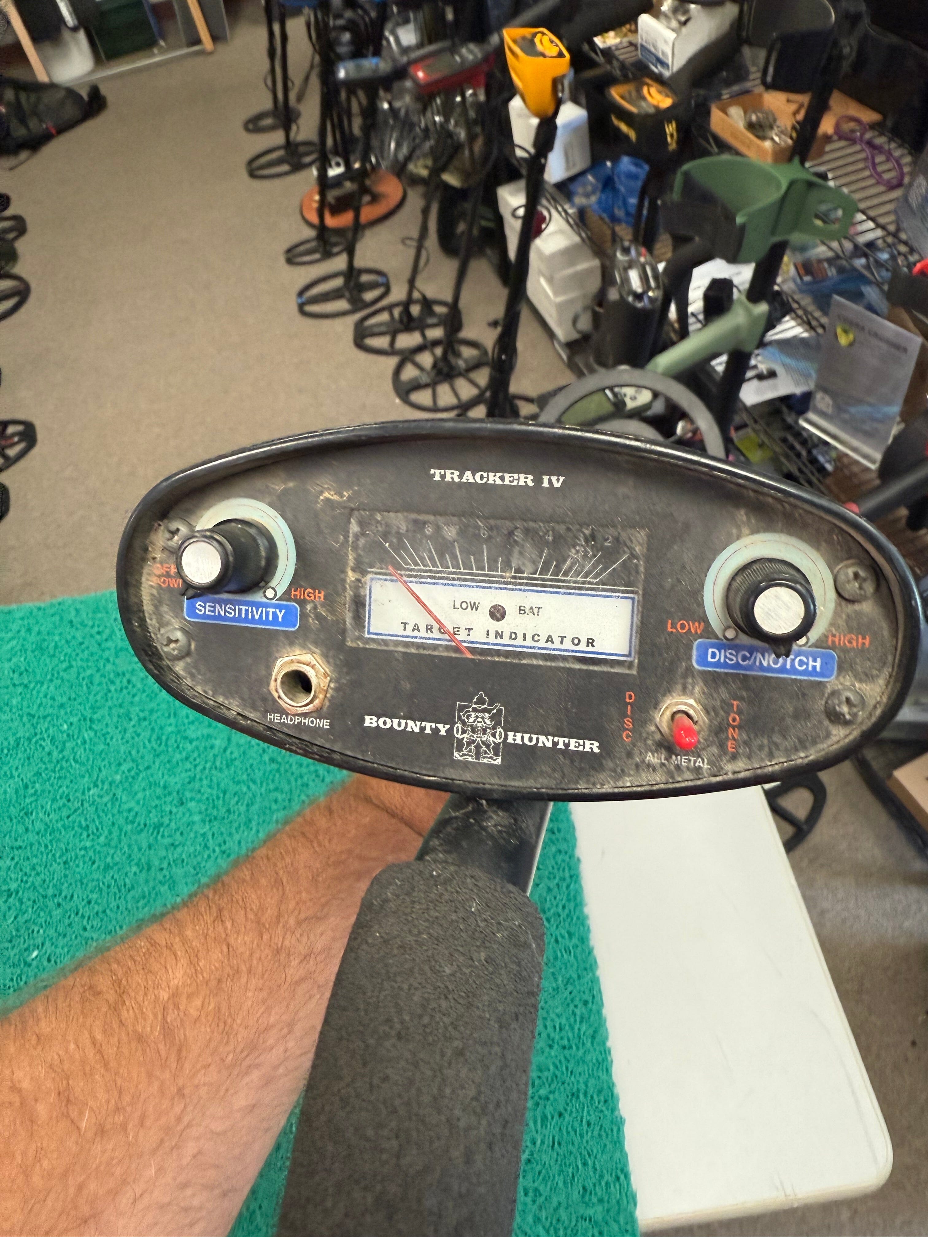Bounty Hunter Tracker IV Metal Detector – Used
