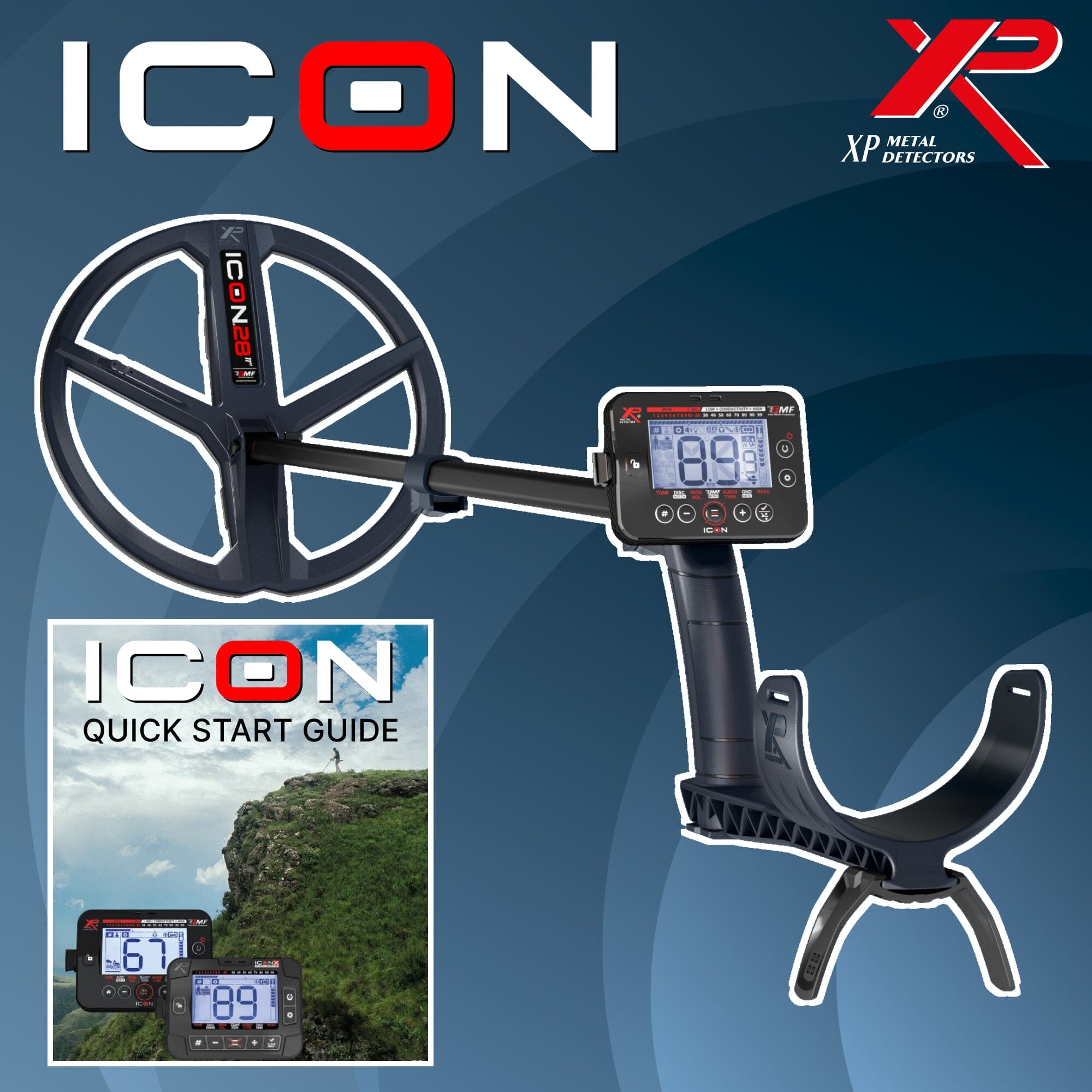 XP ICON Metal XP ICON Metal Detector with 11" FMF Coil