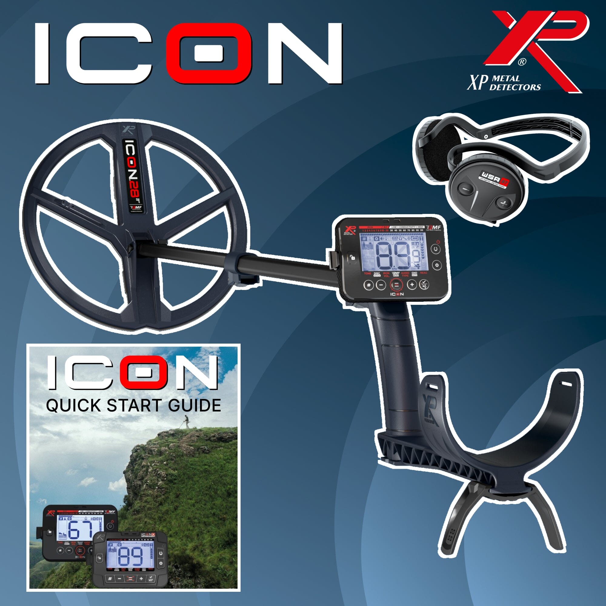 XP ICON Series Metal Detectors