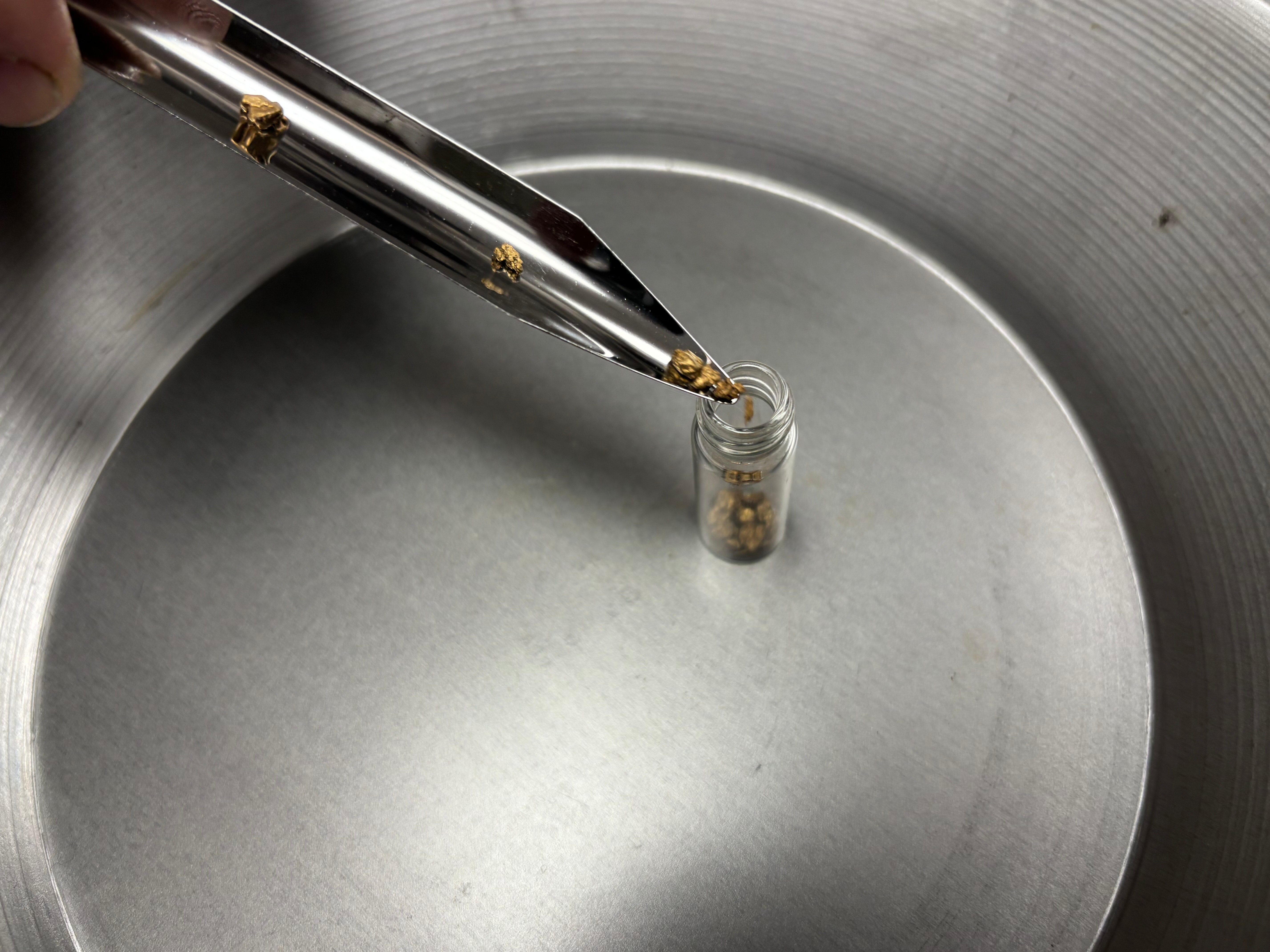 6" X 3/4" Polished Stainless Steel Gem, Mineral, Diamond, and Bead Scoop