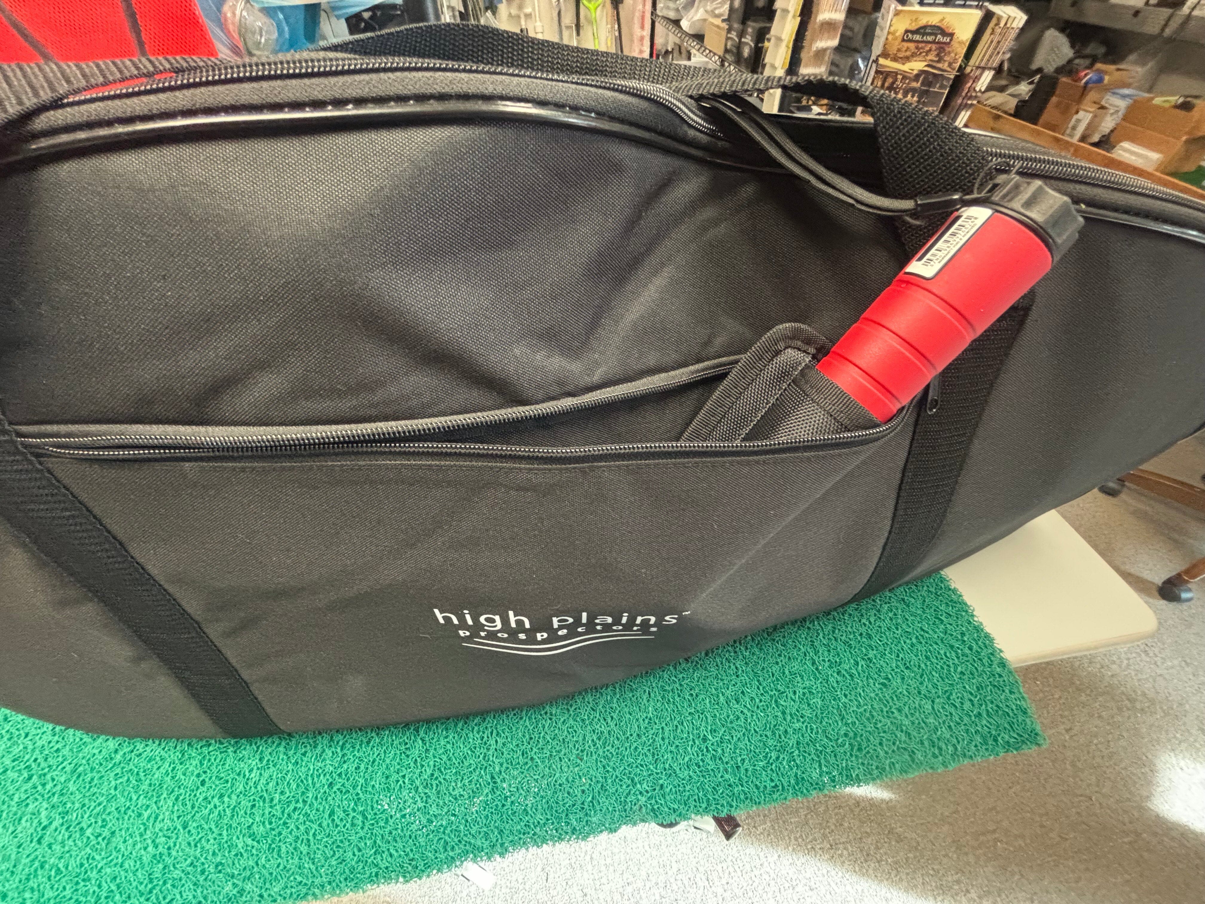 High Plains Short Padded Carry Bag for Collapsible Metal Detectors