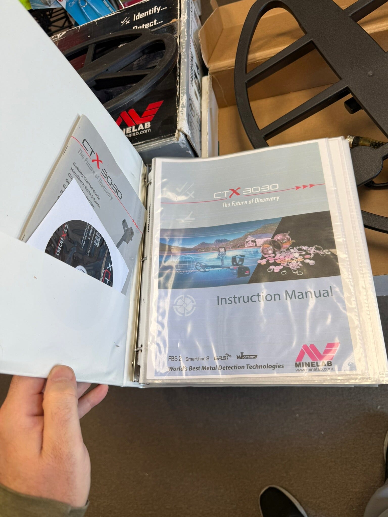 Used Minelab CTX 3030 Waterproof Metal Detector