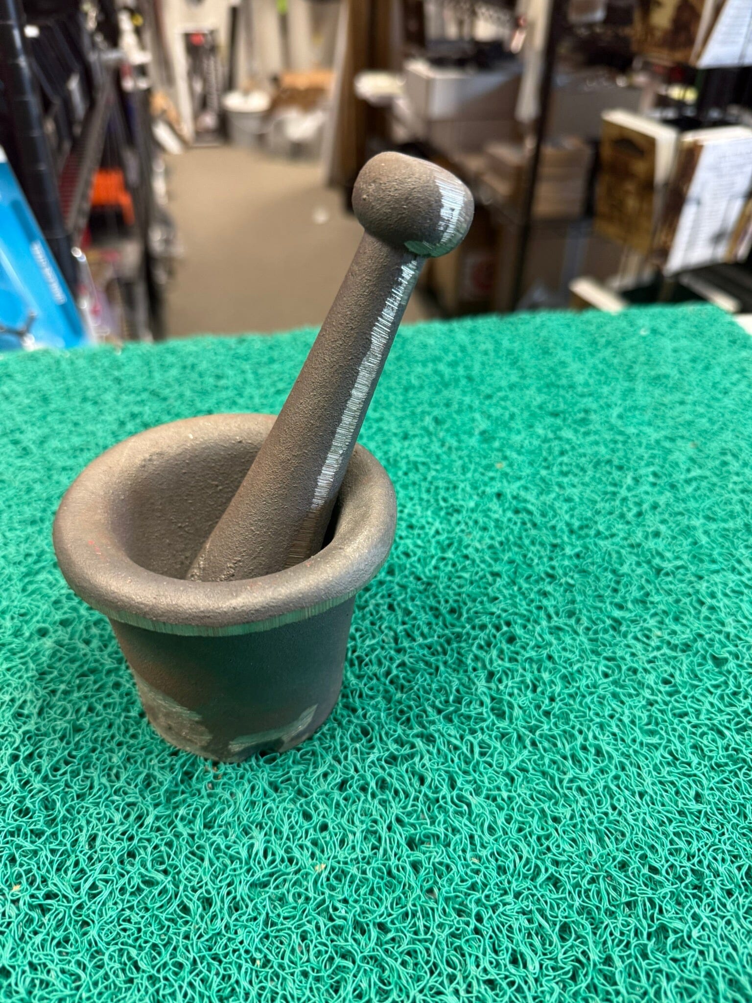 ****PRICE REDUCED, USED*****  Mini Mortar and Pestle for Crushing Gold Bearing Ore
