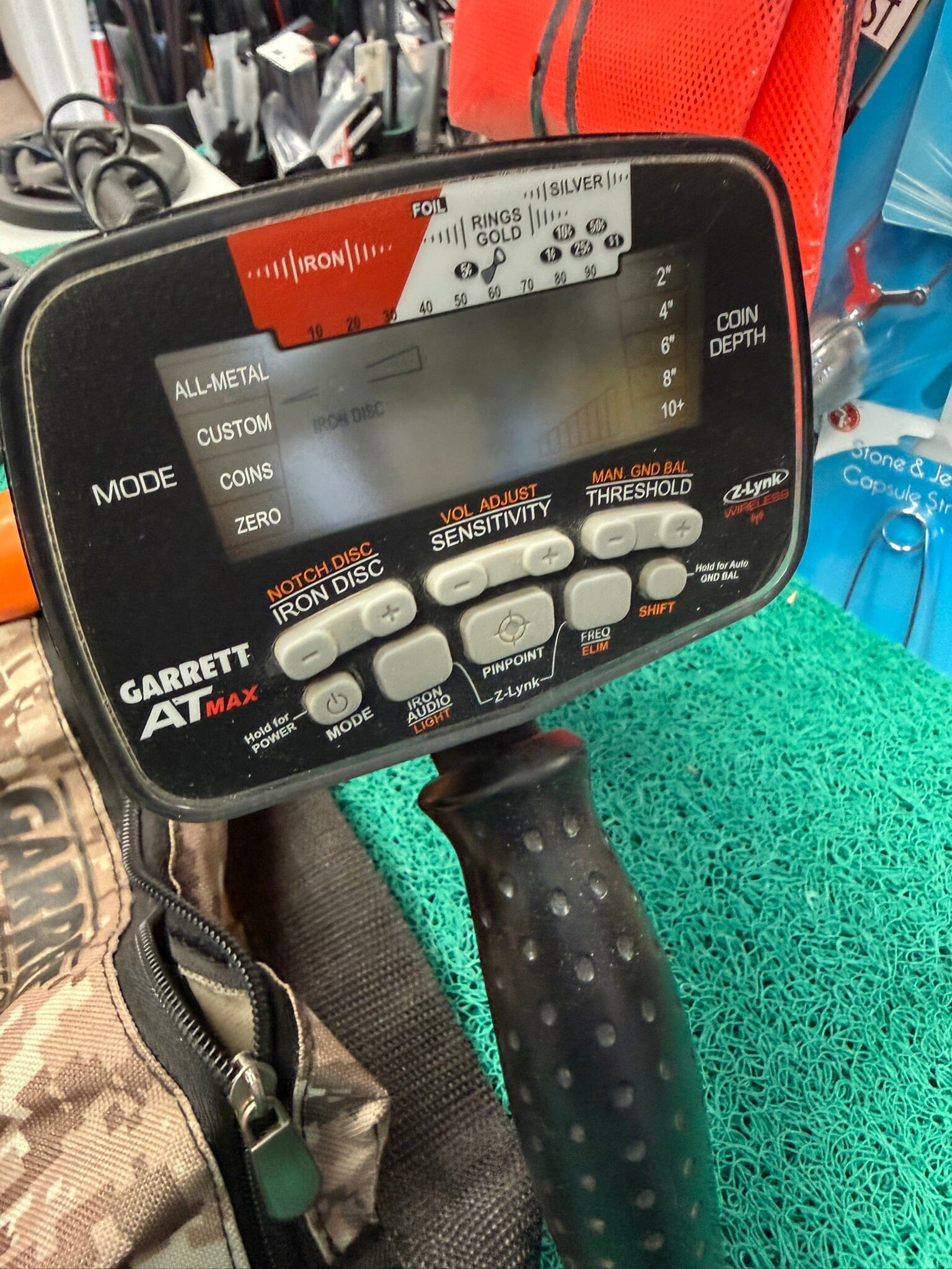 Used Garrett AT Max Metal Detector