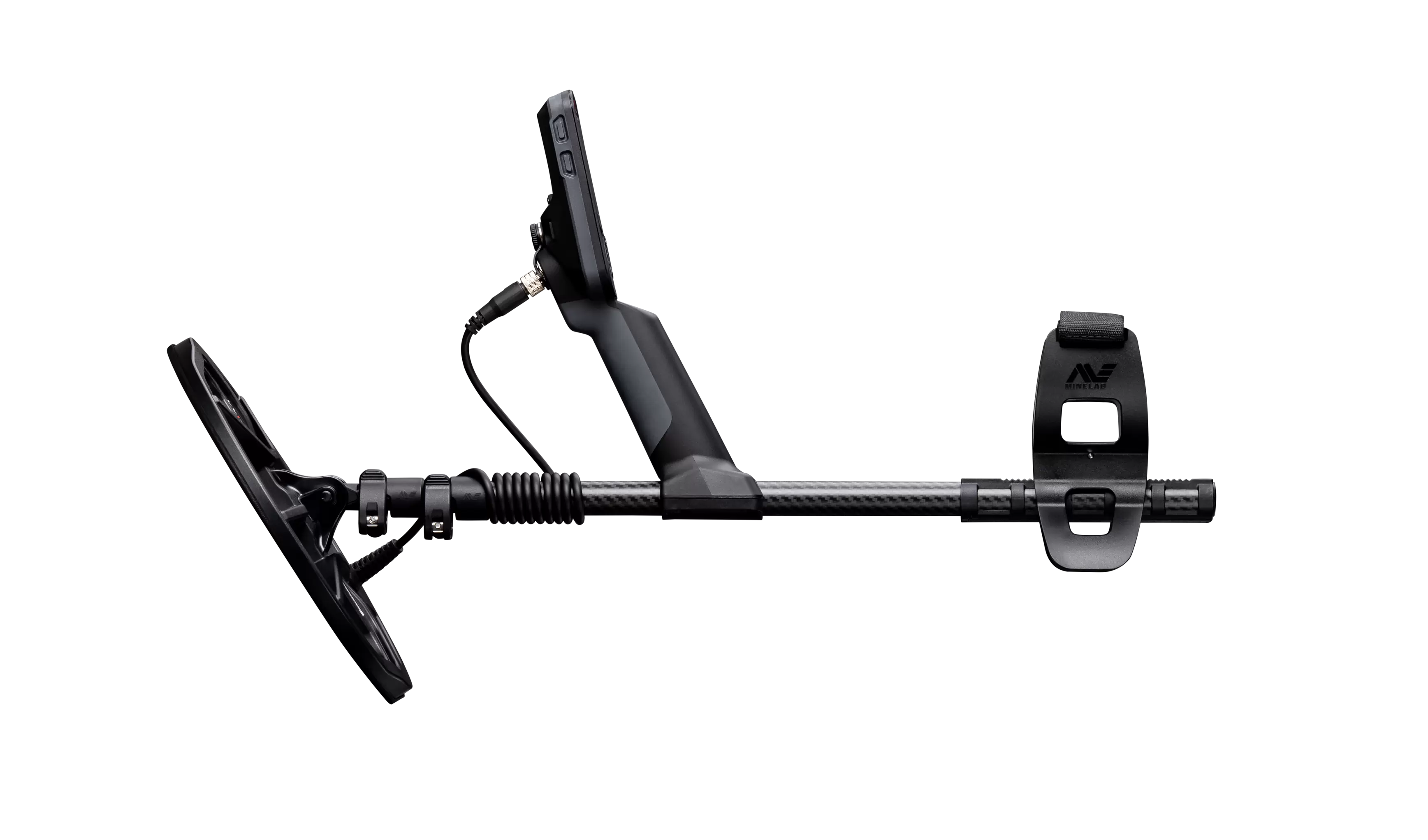 minelab equinox 700 metal detector collapsed side view