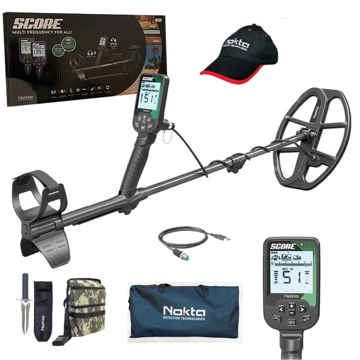 Nokta SCORE Promo – Free Premium Digger, Carry Bag, Finds Pouch & Ballcap
