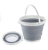 10 Liter Collapsible Bucket (2.64 Gallons)