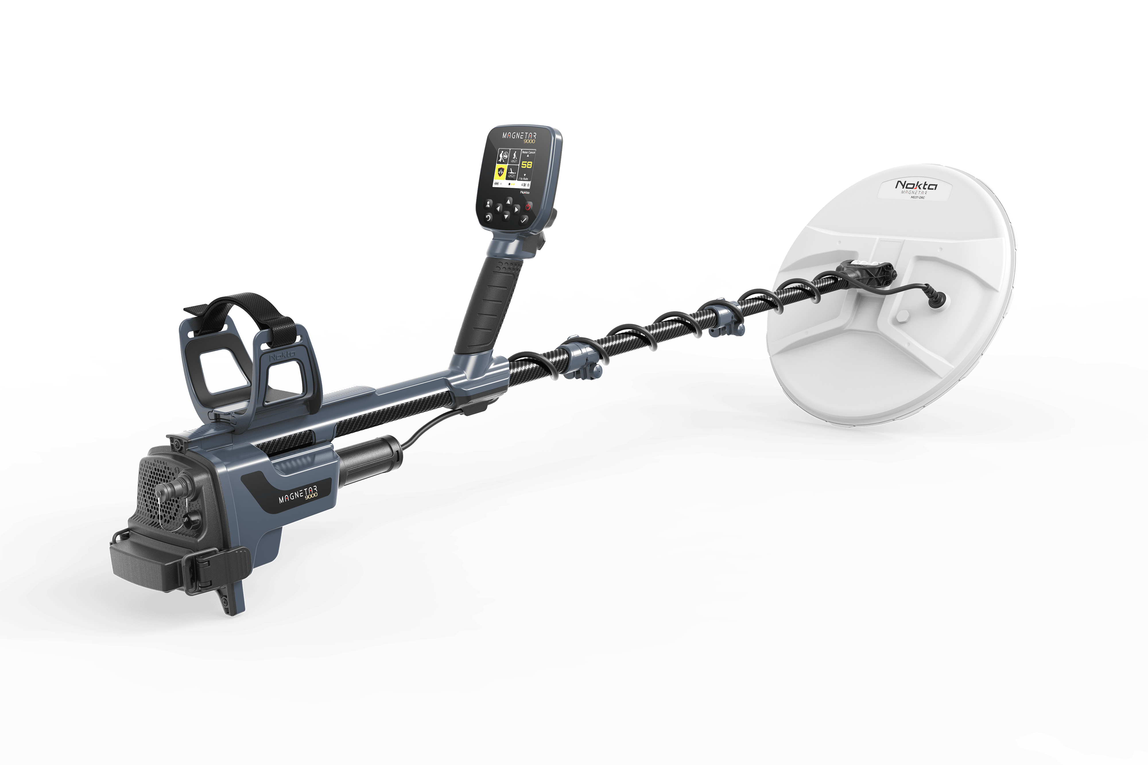 Nokta Magnetar 9000 Pulse Induction Metal Detector - Intro Pack with 2 Coils